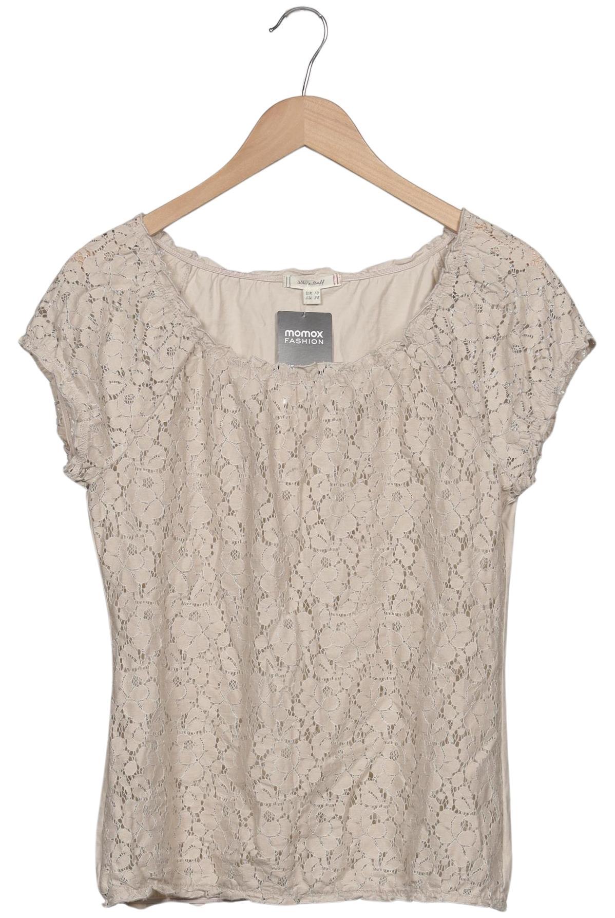 White Stuff Damen T-Shirt, Beige, Gr. EU 38