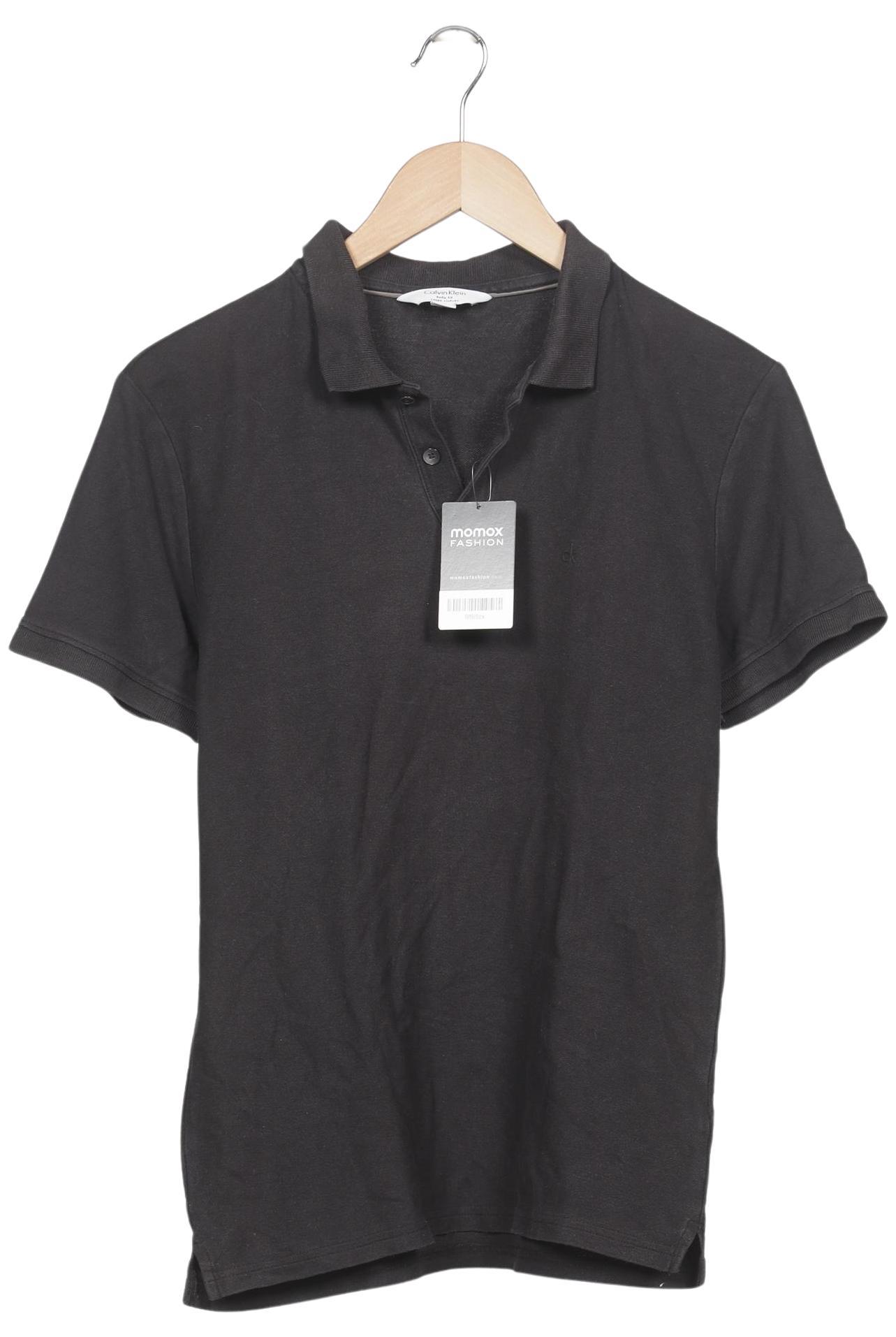Calvin Klein Herren Poloshirt, Grau, Gr. S