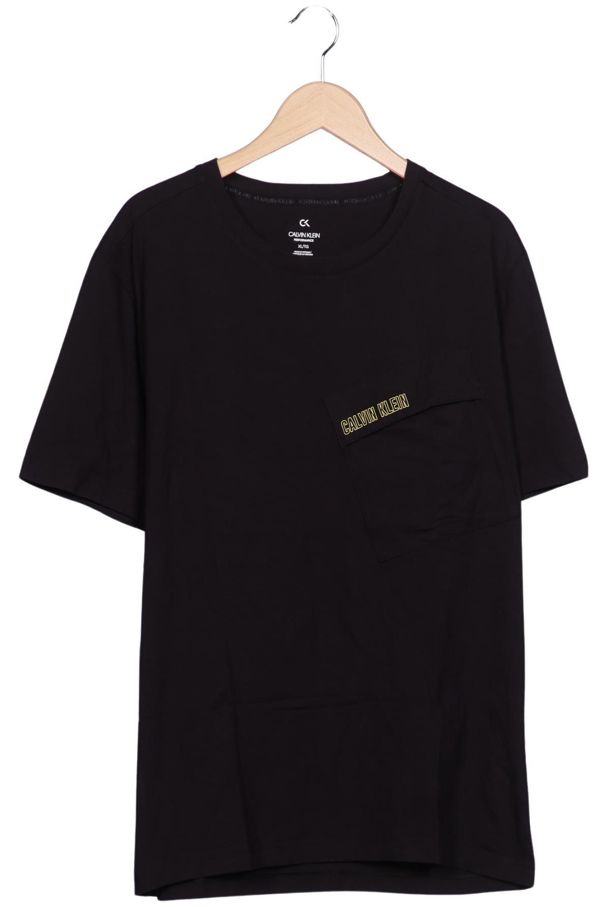 Calvin Klein Herren T-Shirt, Schwarz, Gr. XL