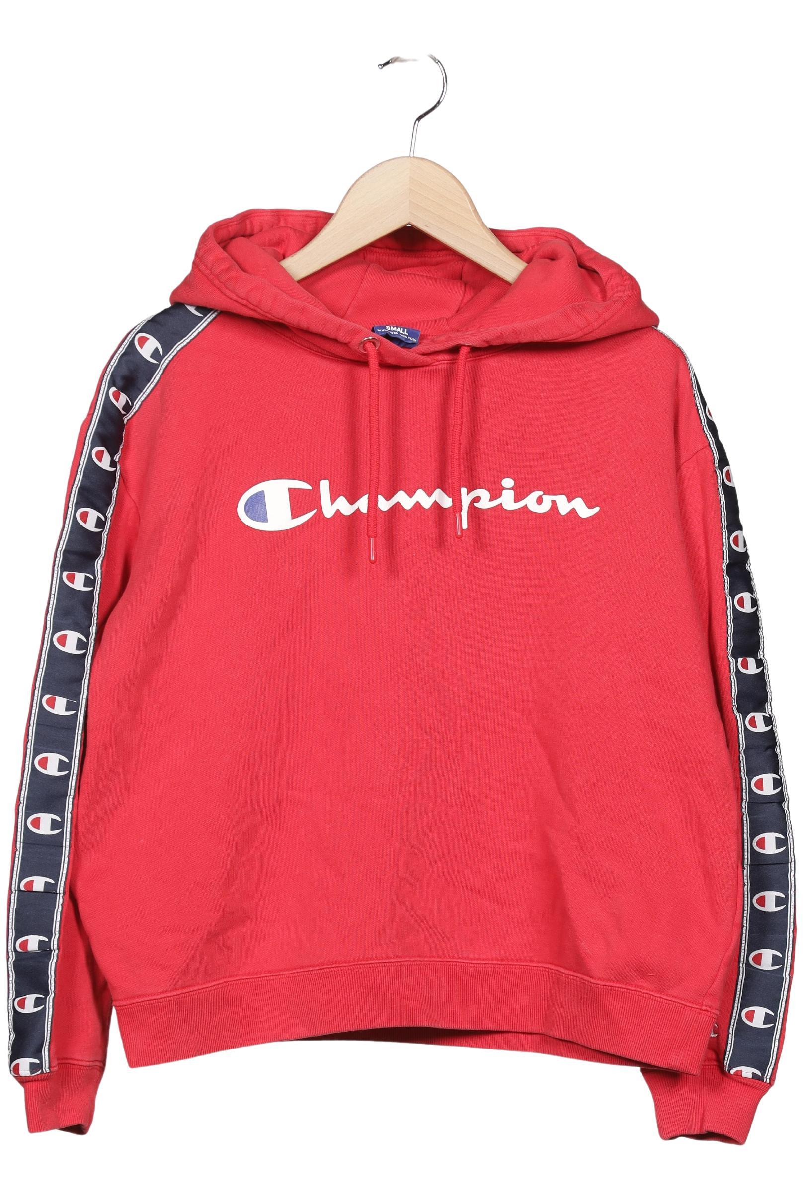 Champion Damen Kapuzenpullover, Rot, Gr. S