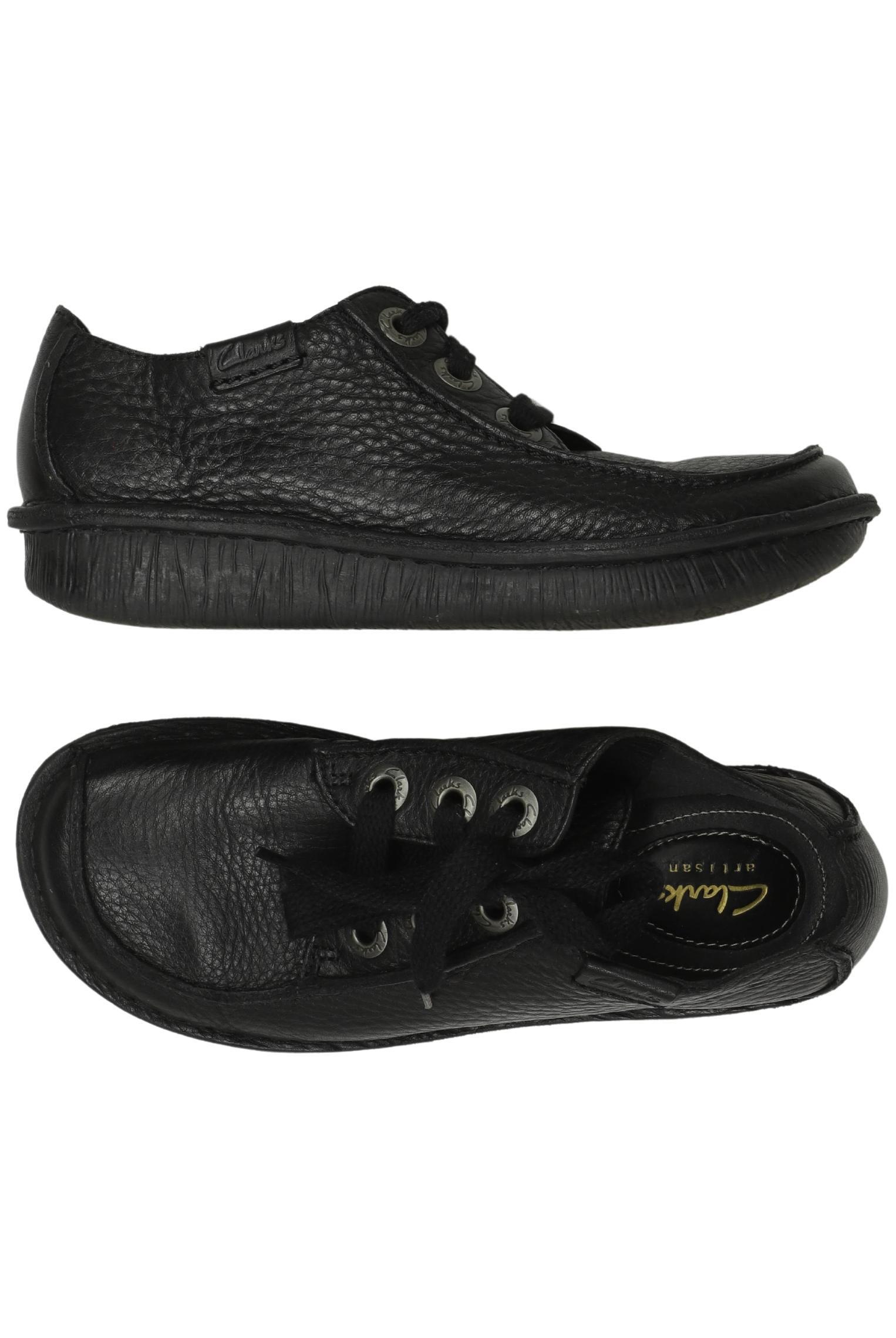 Clarks Damen Halbschuh, Schwarz, Gr. EU 37.5