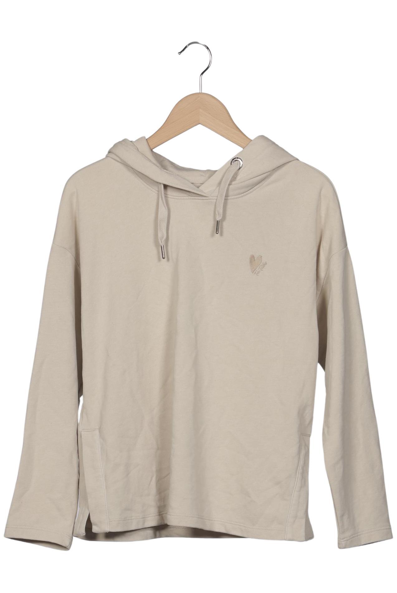 Tom Tailor Damen Kapuzenpullover, Beige, Gr. M