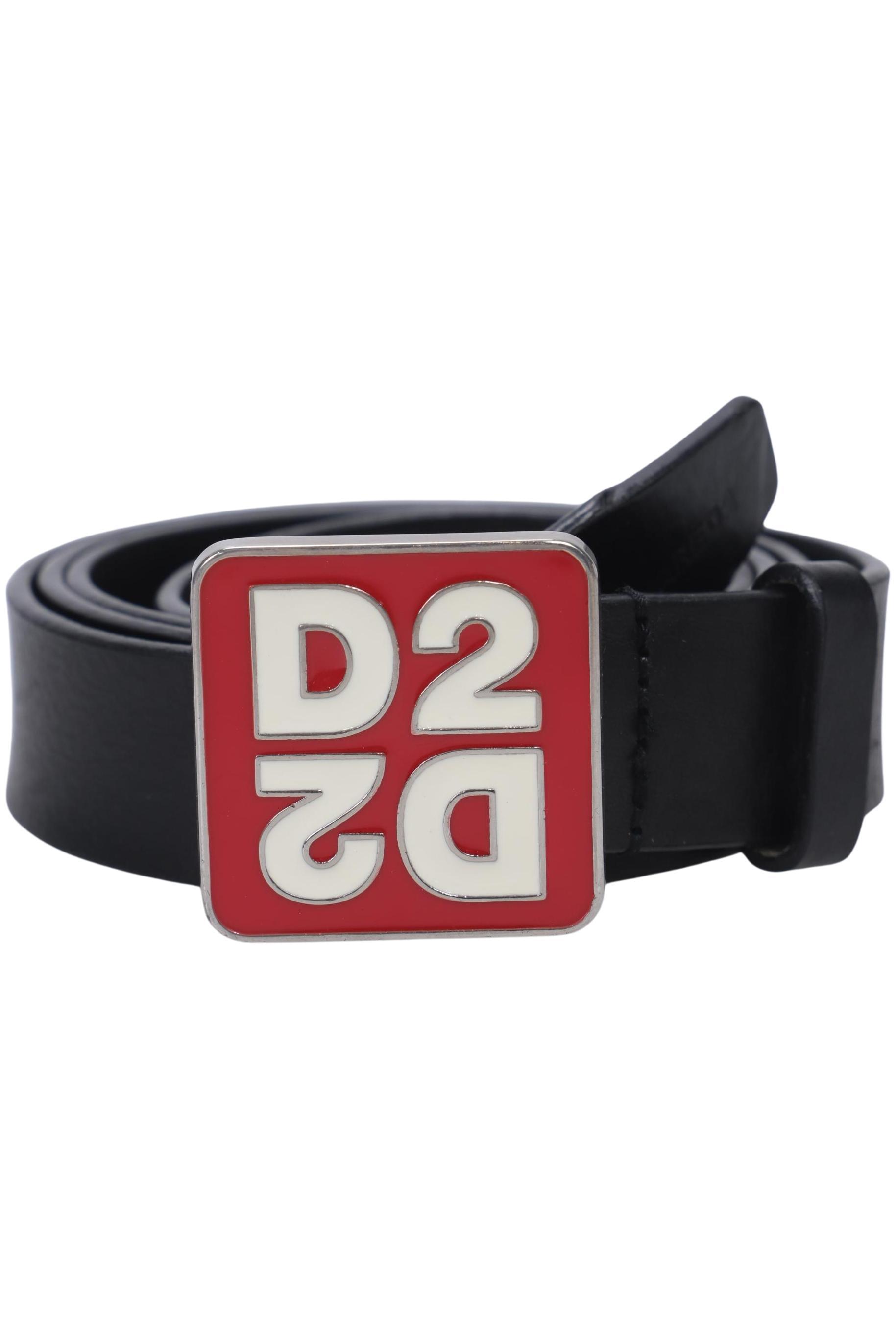 Dsquared2 Herren Gürtel, Schwarz, Gr. 100