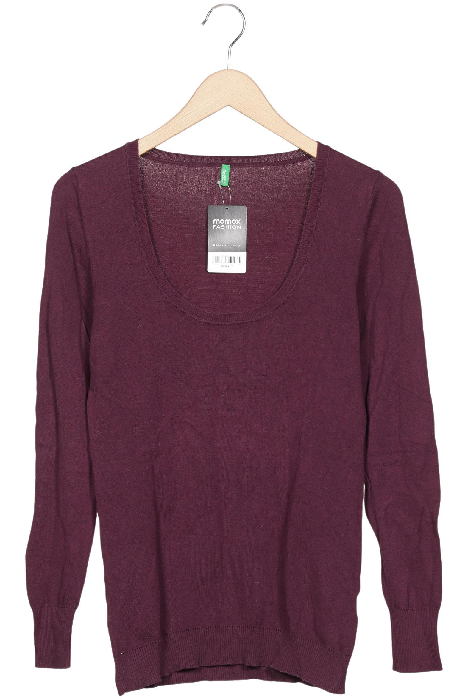 United Colors OF Benetton Damen Pullover, Bordeaux, Gr. S
