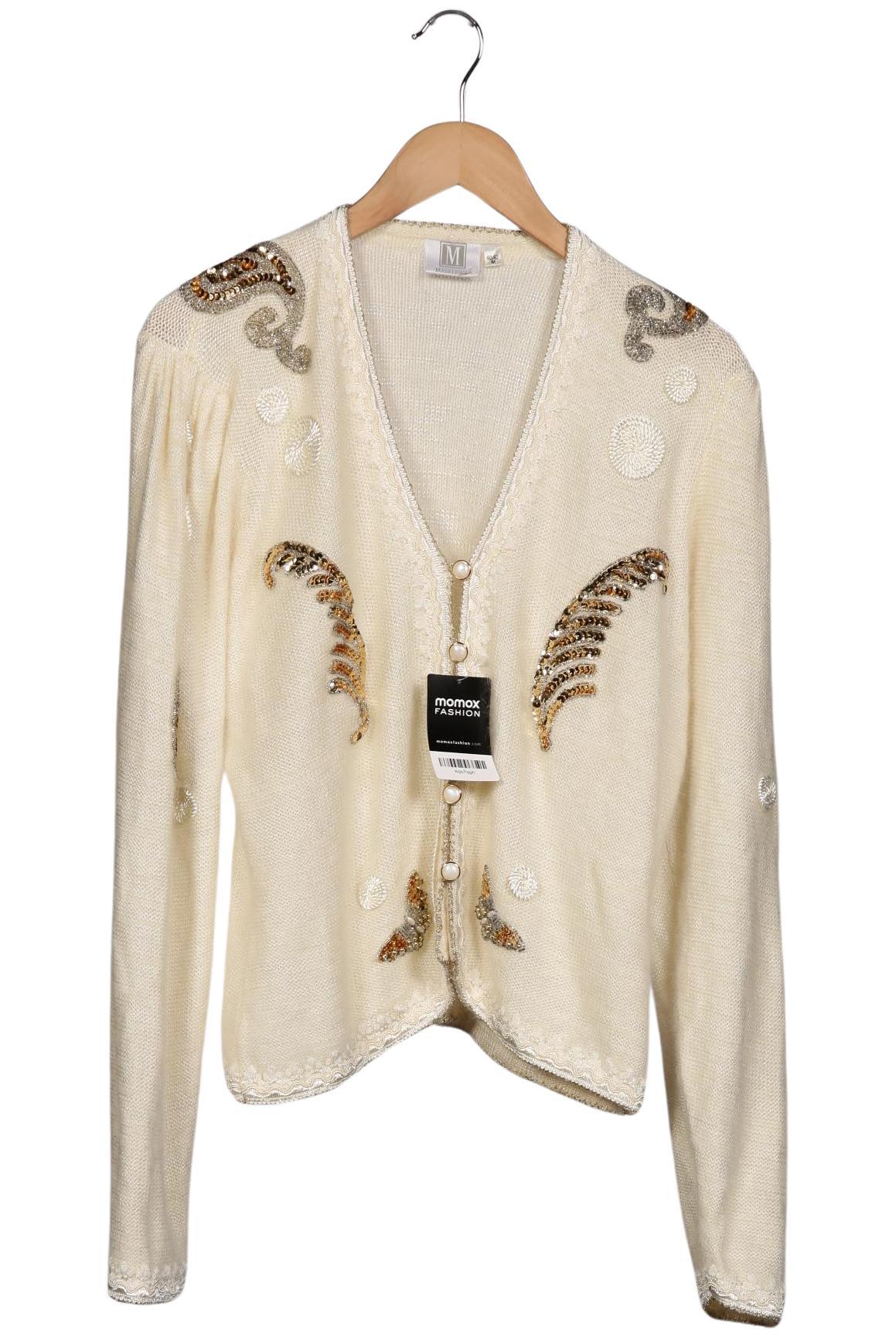 Madeleine Damen Strickjacke, Cremeweiß, Gr. EU 40