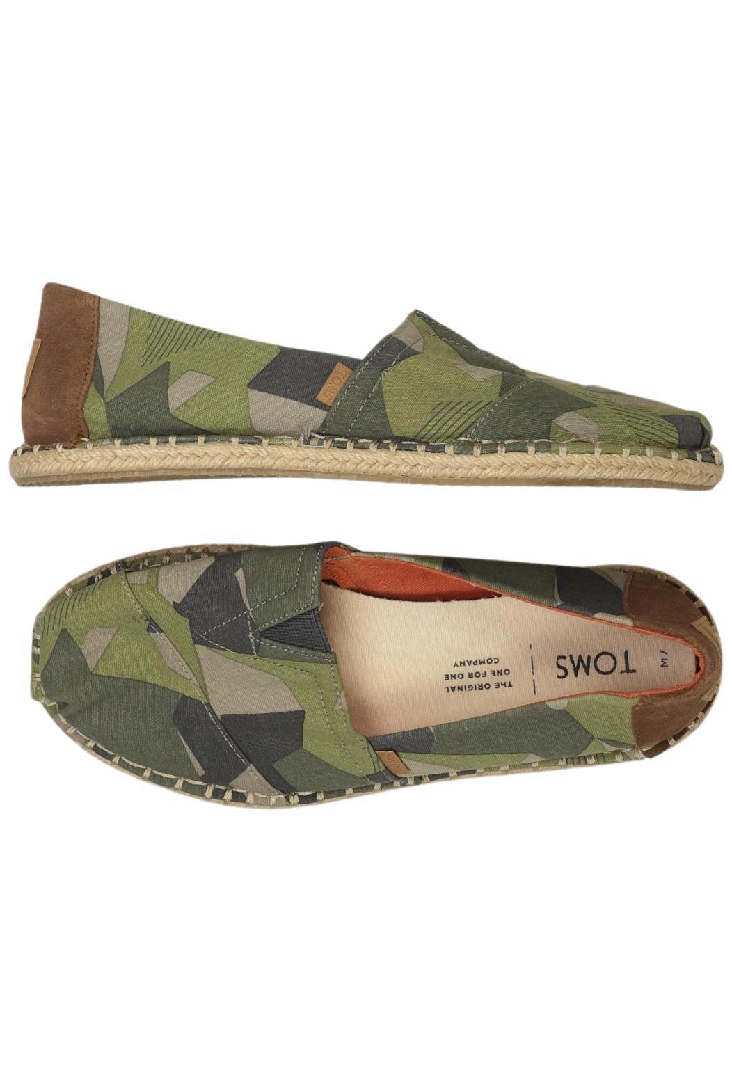 Toms Damen Halbschuh, Grün, Gr. EU 39