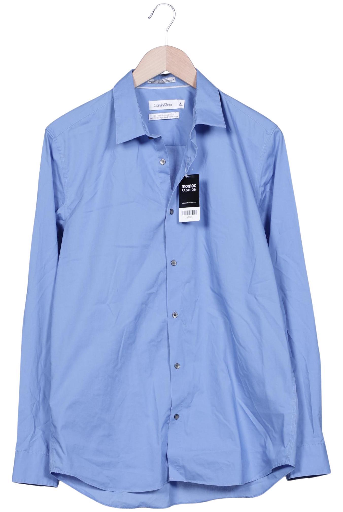 Calvin Klein Herren Hemd, Hellblau, Gr. US 15