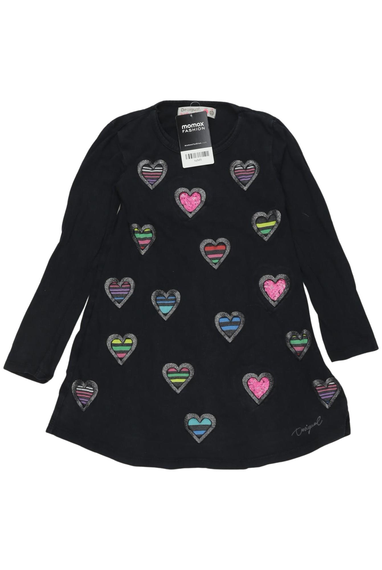 Desigual Mädchen Kleid, Marineblau, Gr. EU 110/116