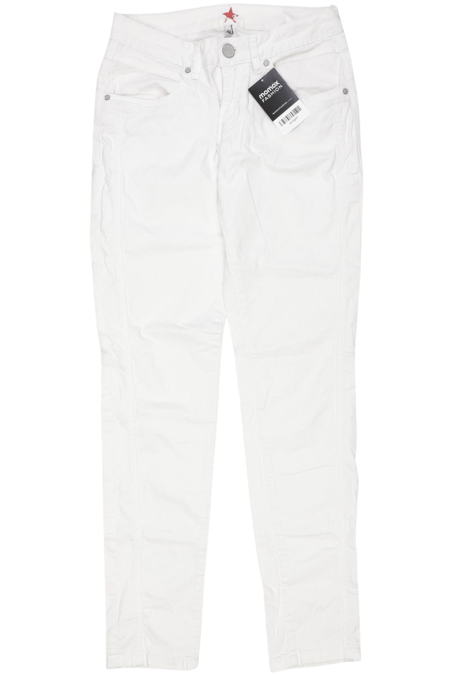 Buena Vista Damen Jeans, Weiß, Gr. XS