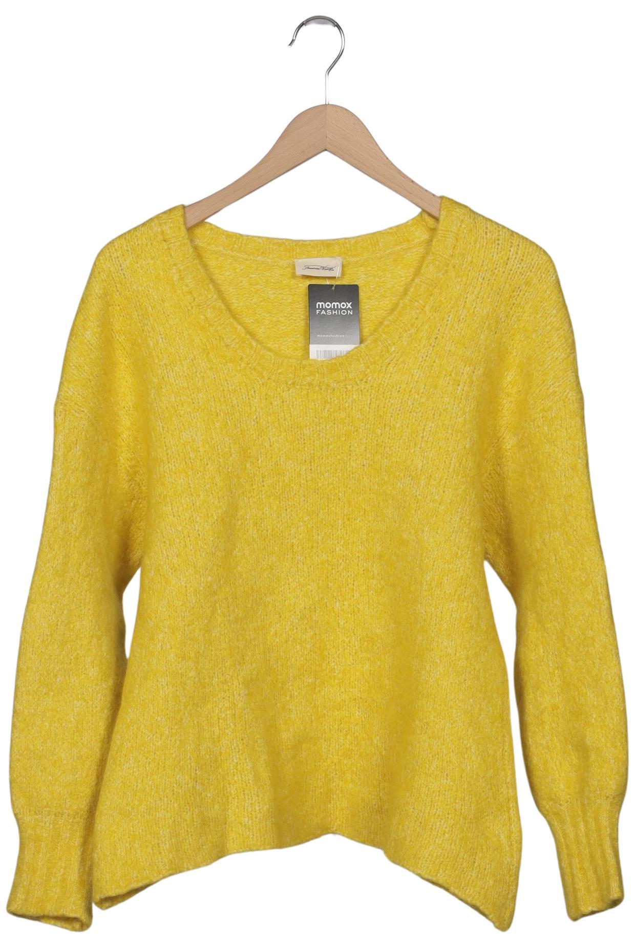 American Vintage Damen Pullover, Gelb, Gr. ONESIZE