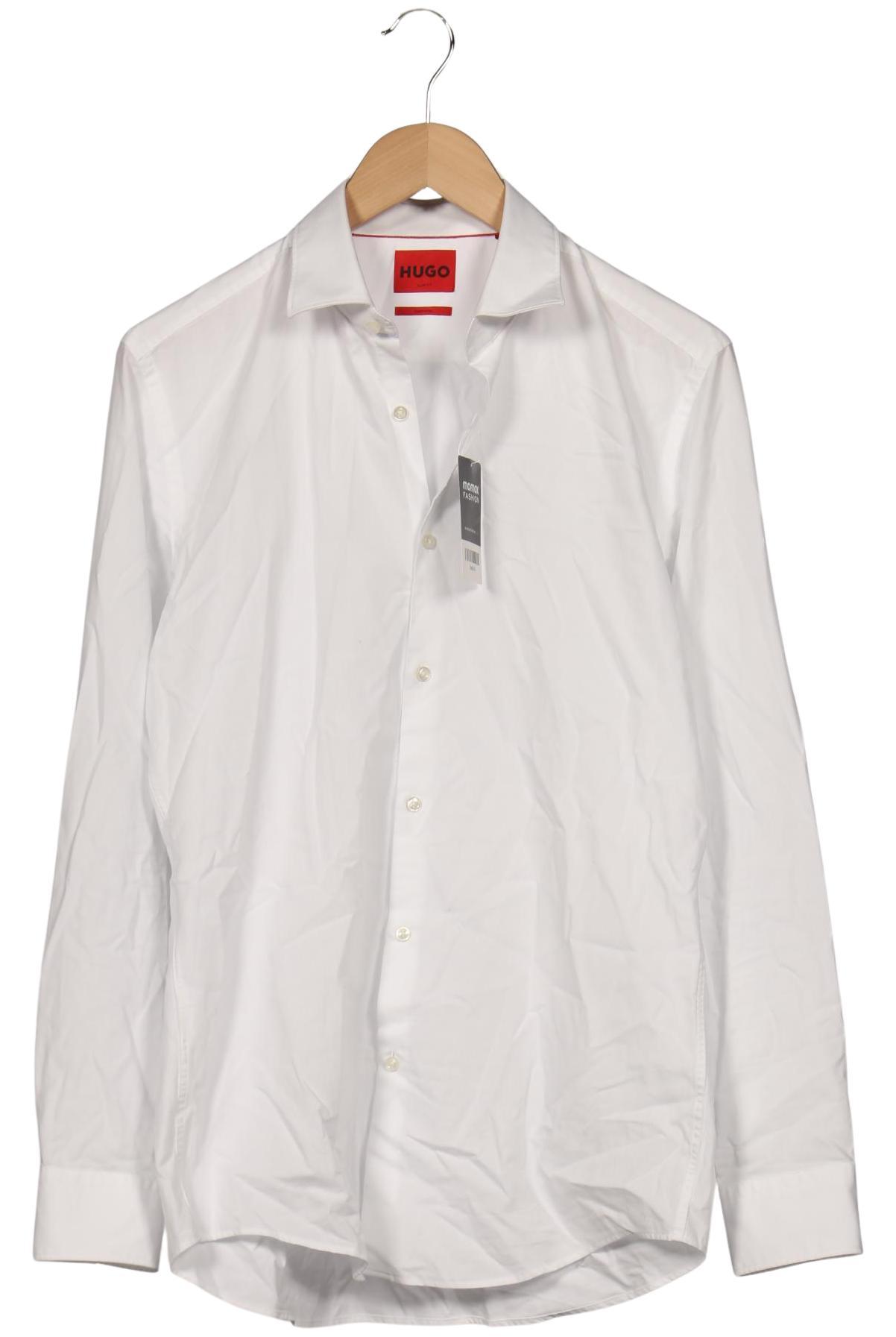 Hugo by Hugo Boss Herren Hemd, Weiß, Gr. EU 40