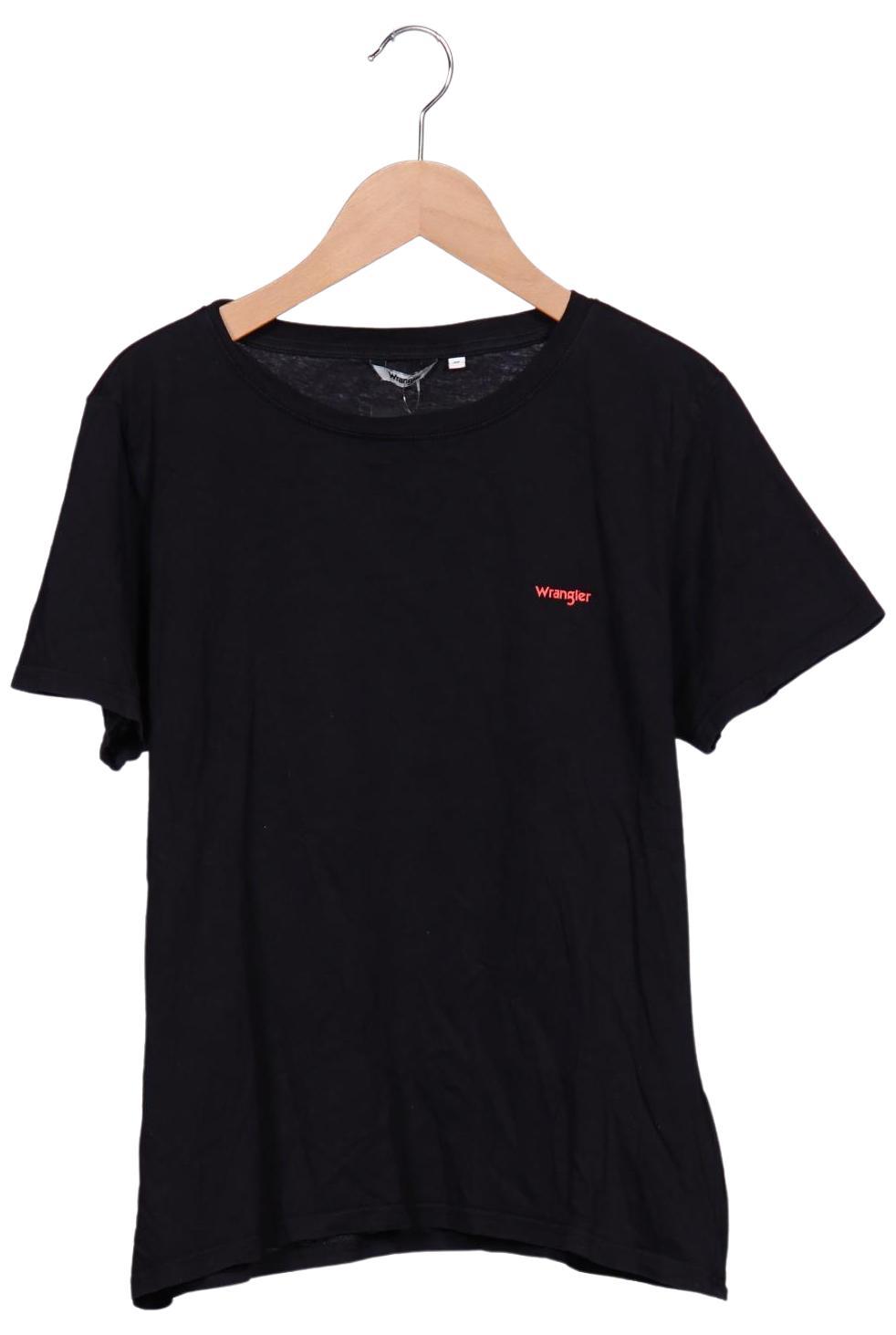 Wrangler Damen T-Shirt, Schwarz, Gr. M