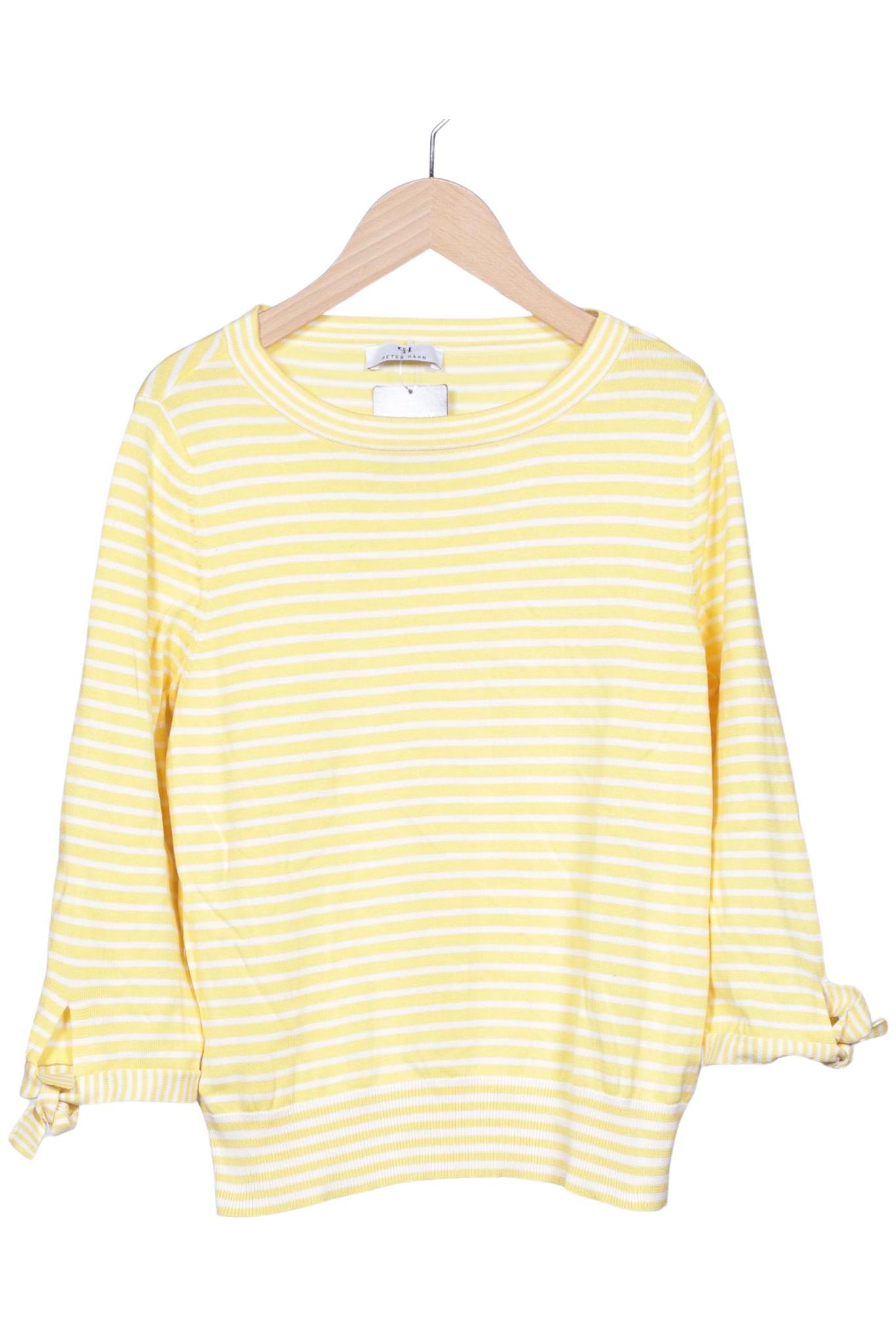Peter Hahn Damen Pullover, Gelb, Gr. EU 36