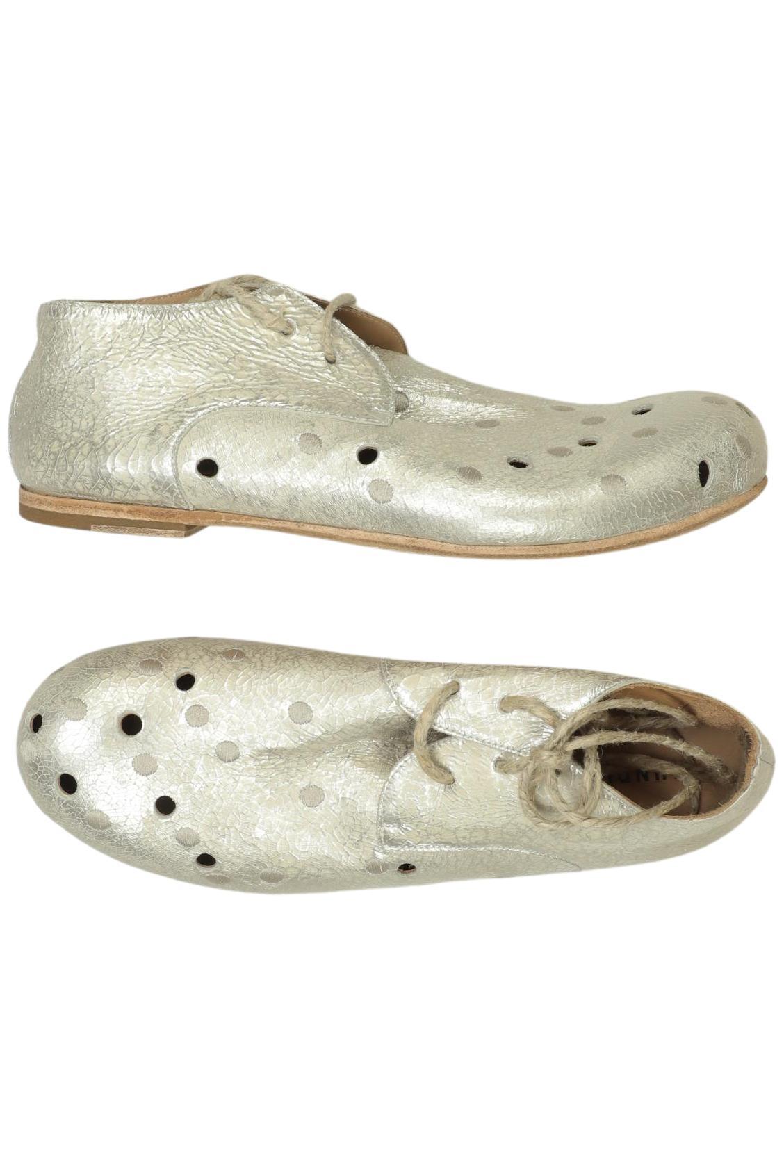 Rundholz Damen Halbschuh, Silber, Gr. EU 41