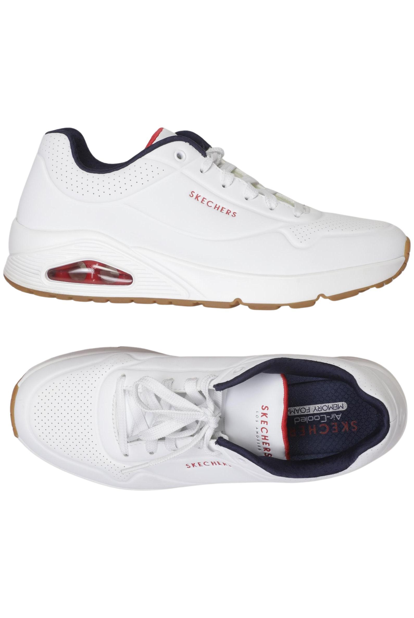 Skechers Herren Sneaker, Weiß, Gr. EU 42