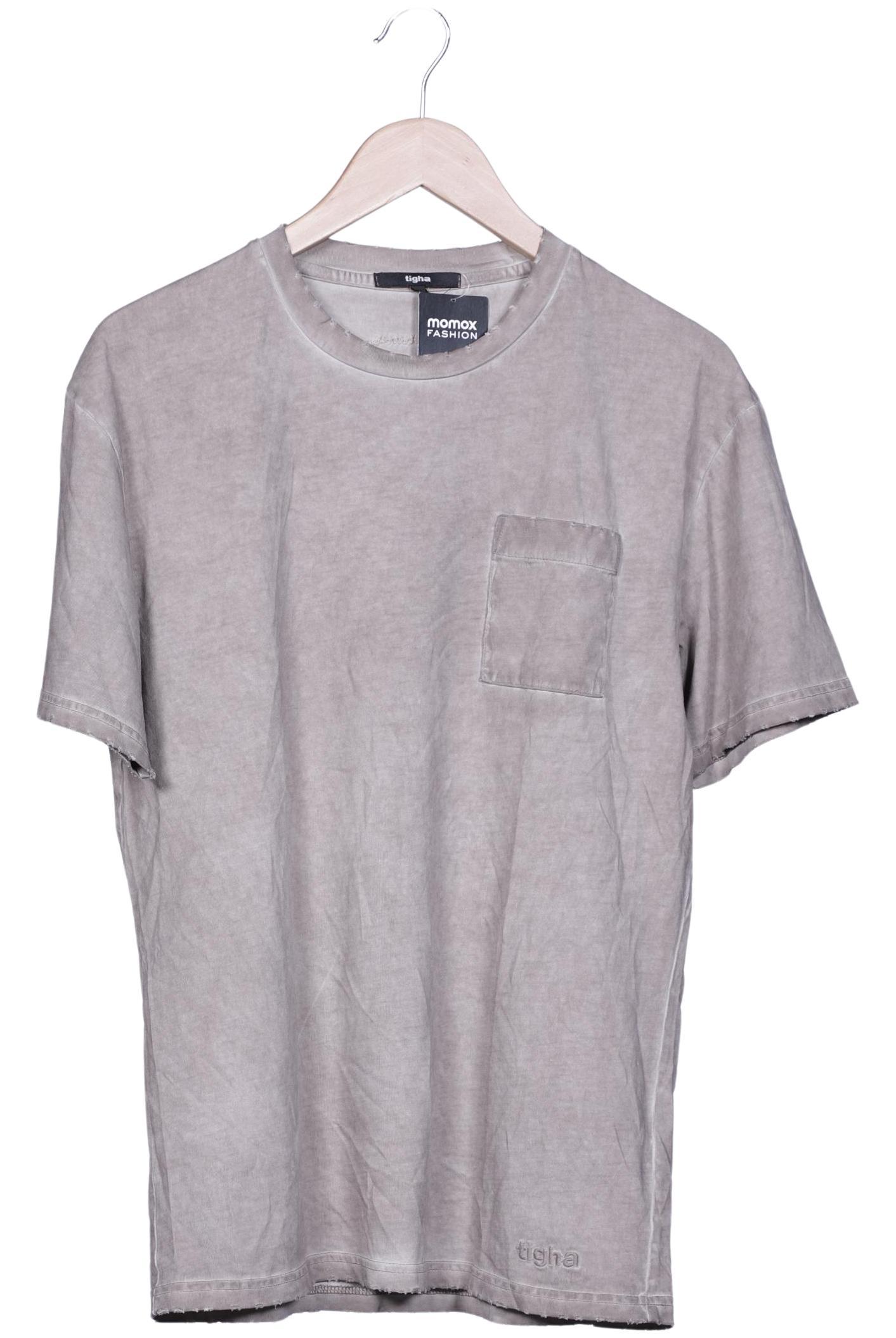 tigha Herren T-Shirt, Grau, Gr. M