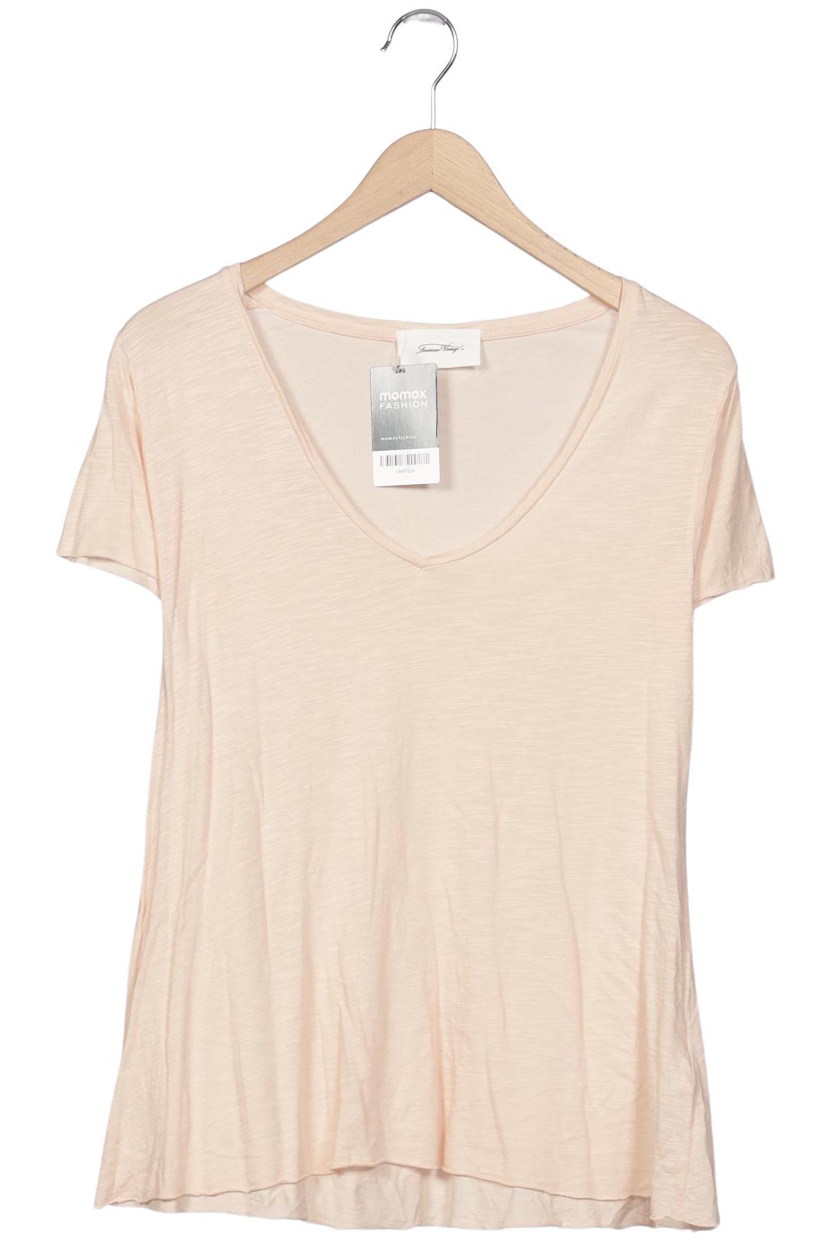 American Vintage Damen T-Shirt, Beige, Gr. L