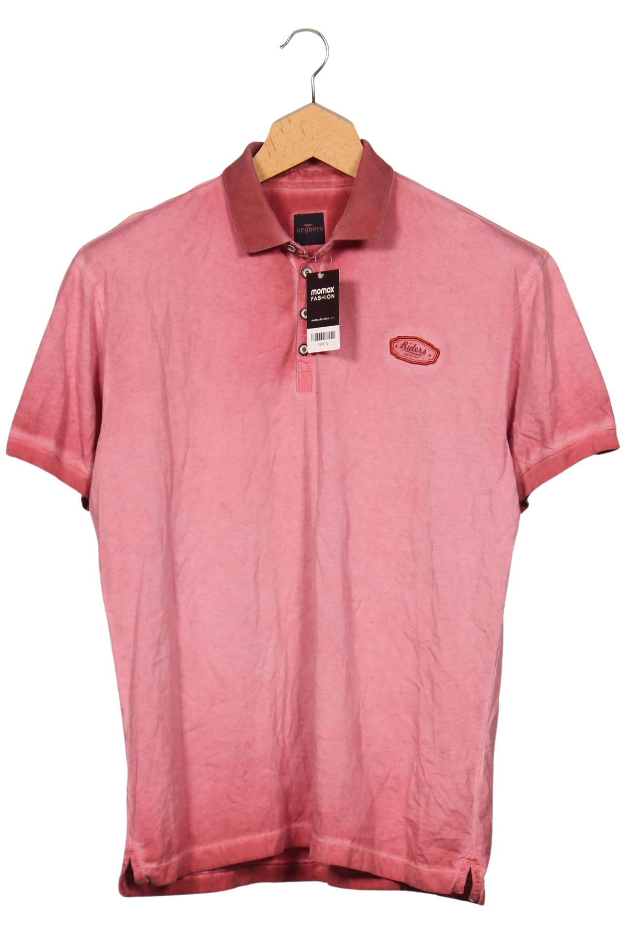 engbers Herren Poloshirt, Pink, Gr. L