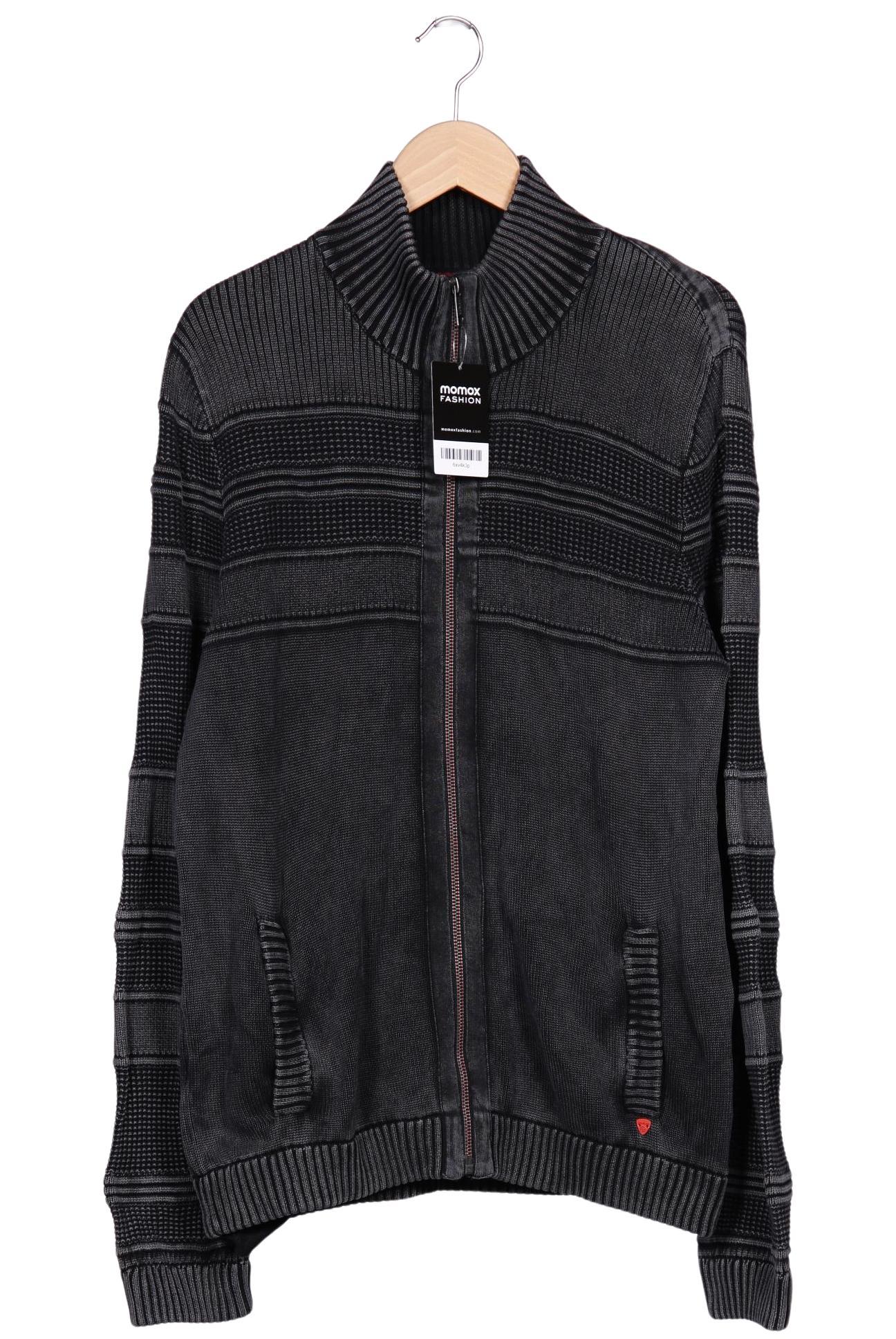 Strellson Herren Strickjacke, Grau, Gr. L