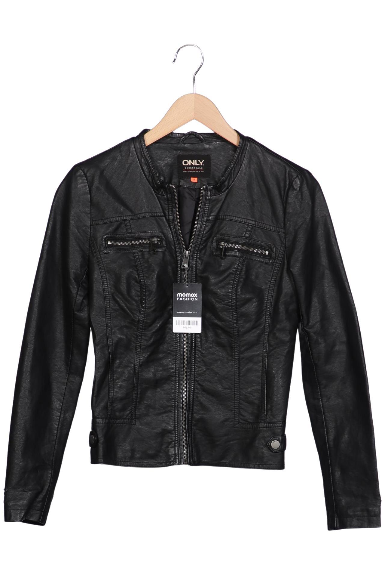 Only Damen Jacke, Schwarz, Gr. EU 36
