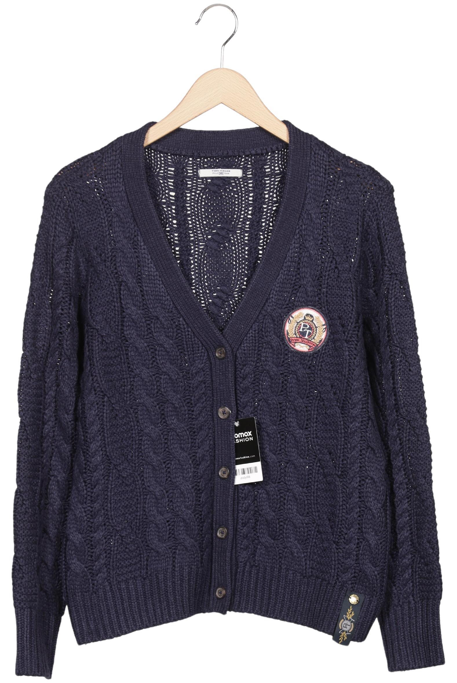 Tom Tailor Damen Strickjacke, Marineblau, Gr. EU 40
