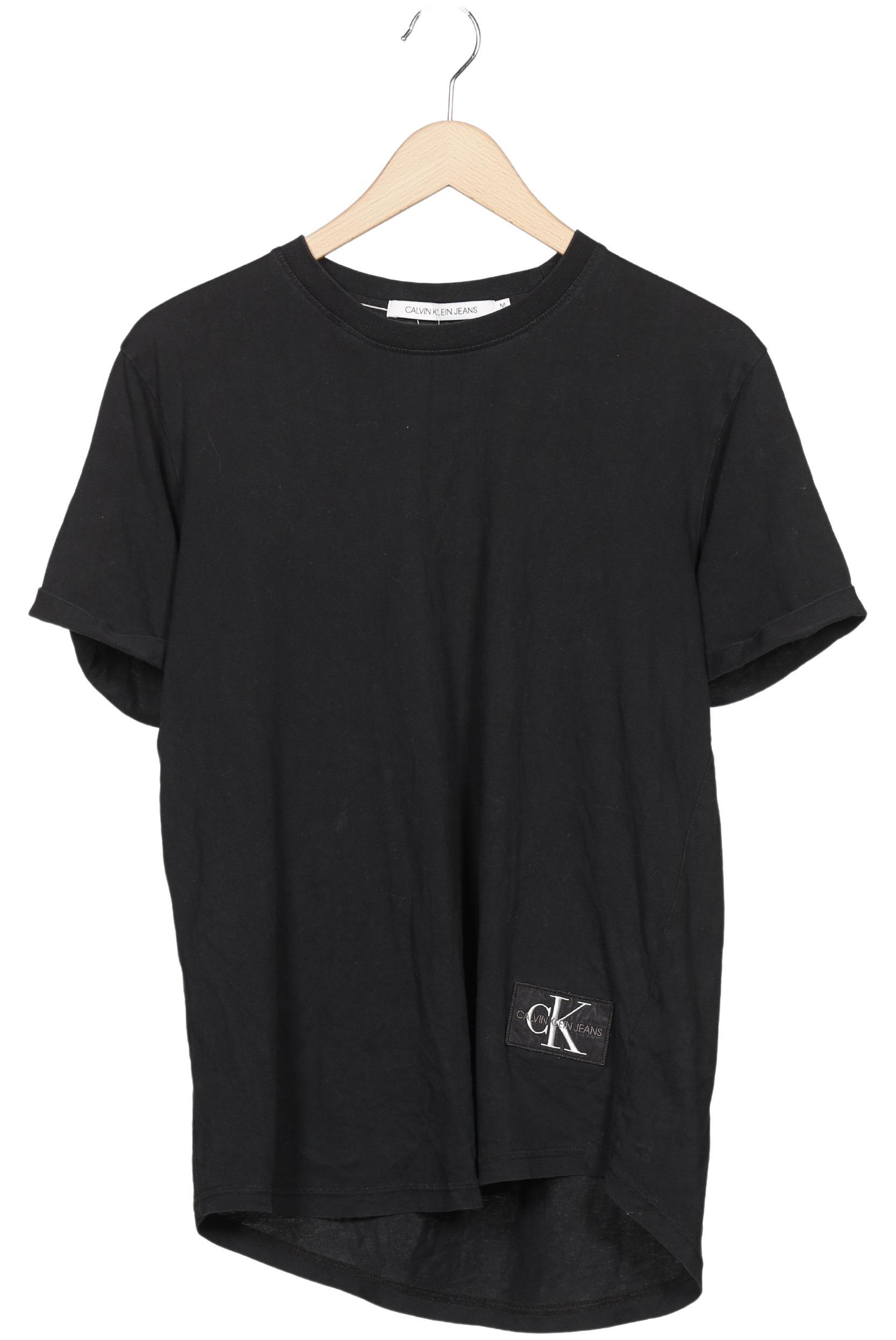 Calvin Klein Jeans Herren T-Shirt, Schwarz, Gr. M