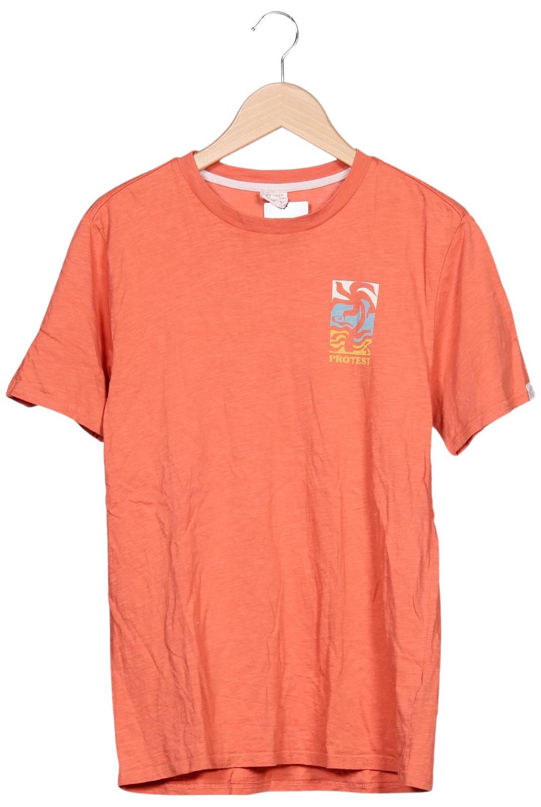 Protest Herren T-Shirt, Orange, Gr. S