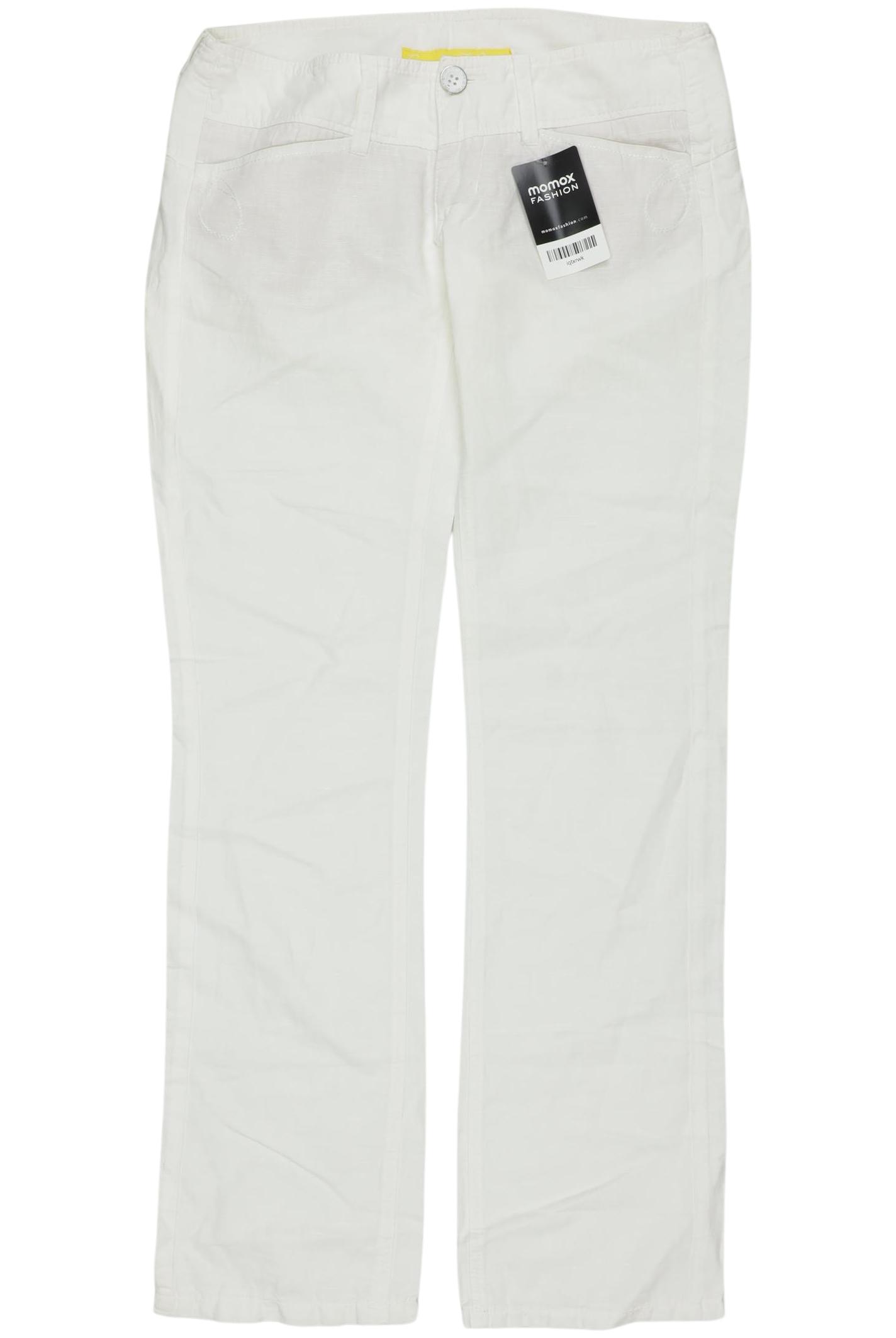 Freeman T. Porter Damen Stoffhose, Weiß, Gr. W26