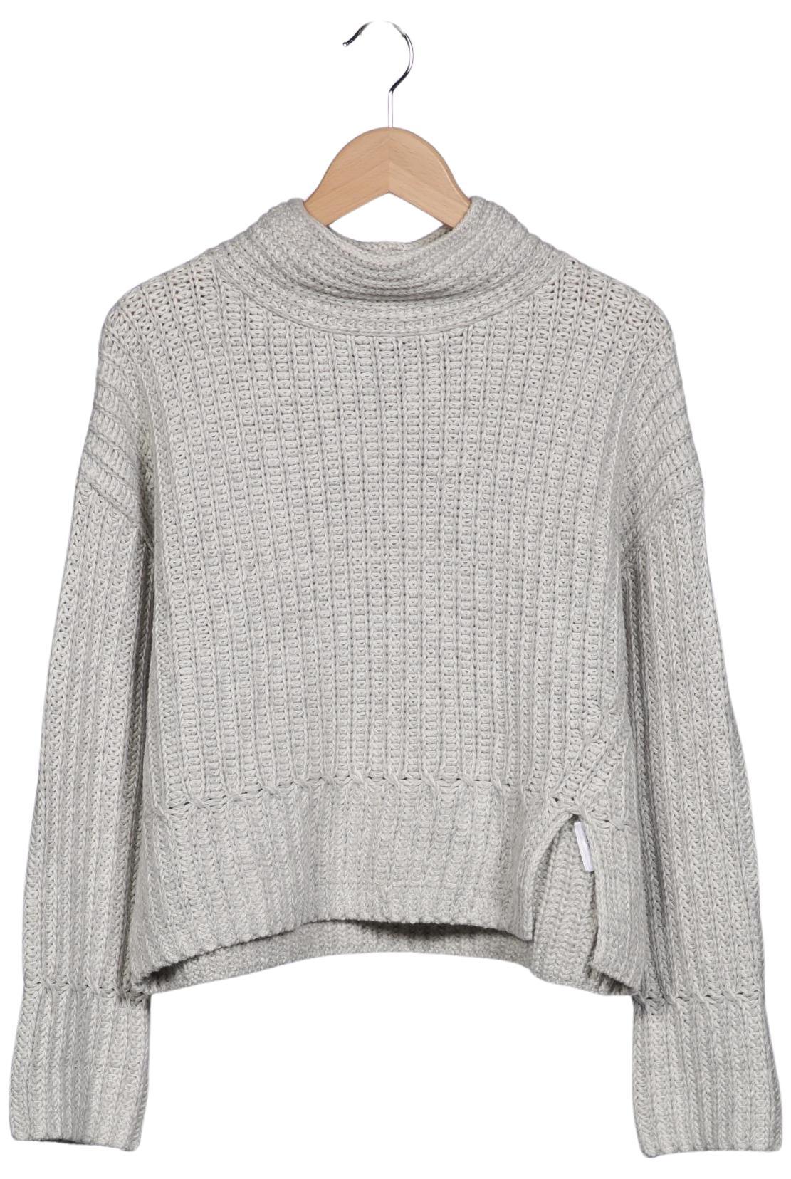 Oui Damen Pullover, Grau, Gr. EU 36