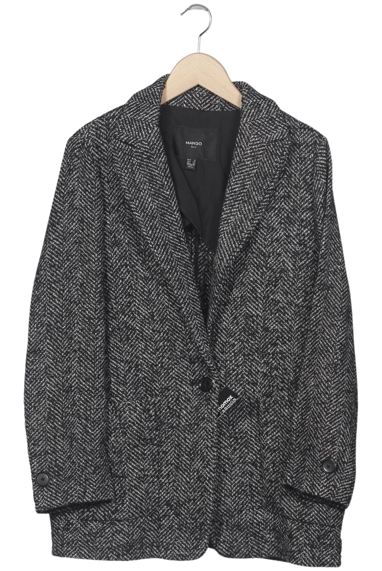 Mango Damen Mantel, Grau, Gr. S