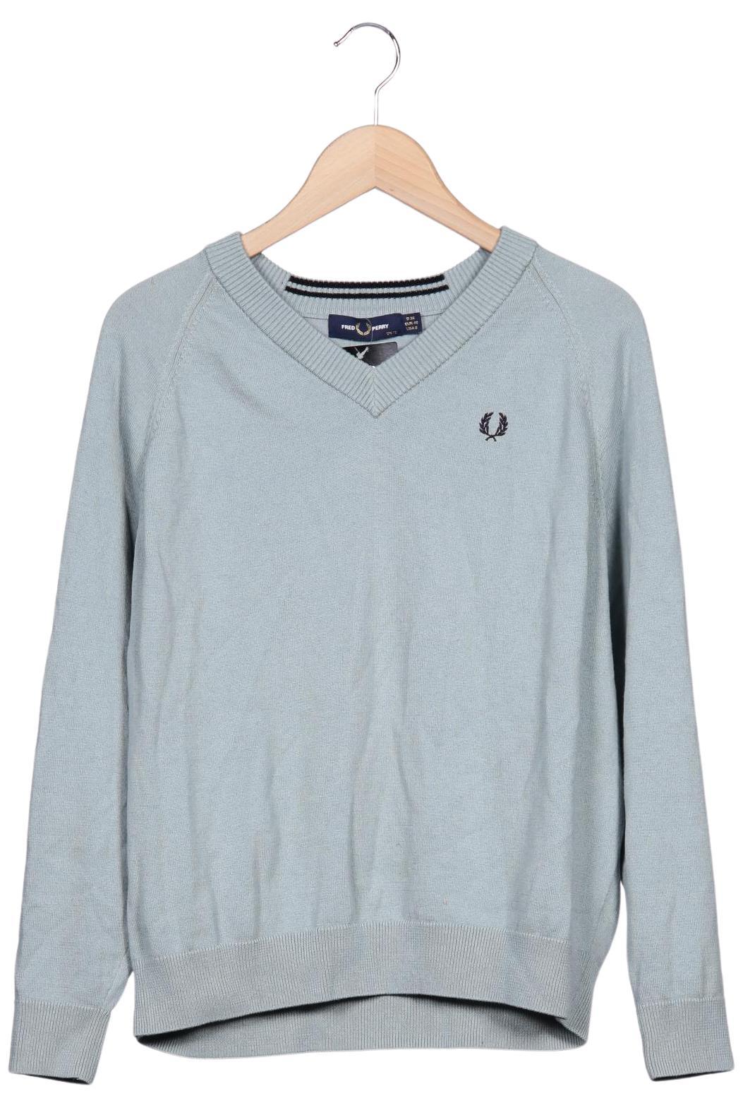 Fred Perry Damen Pullover, Hellblau, Gr. EU 40