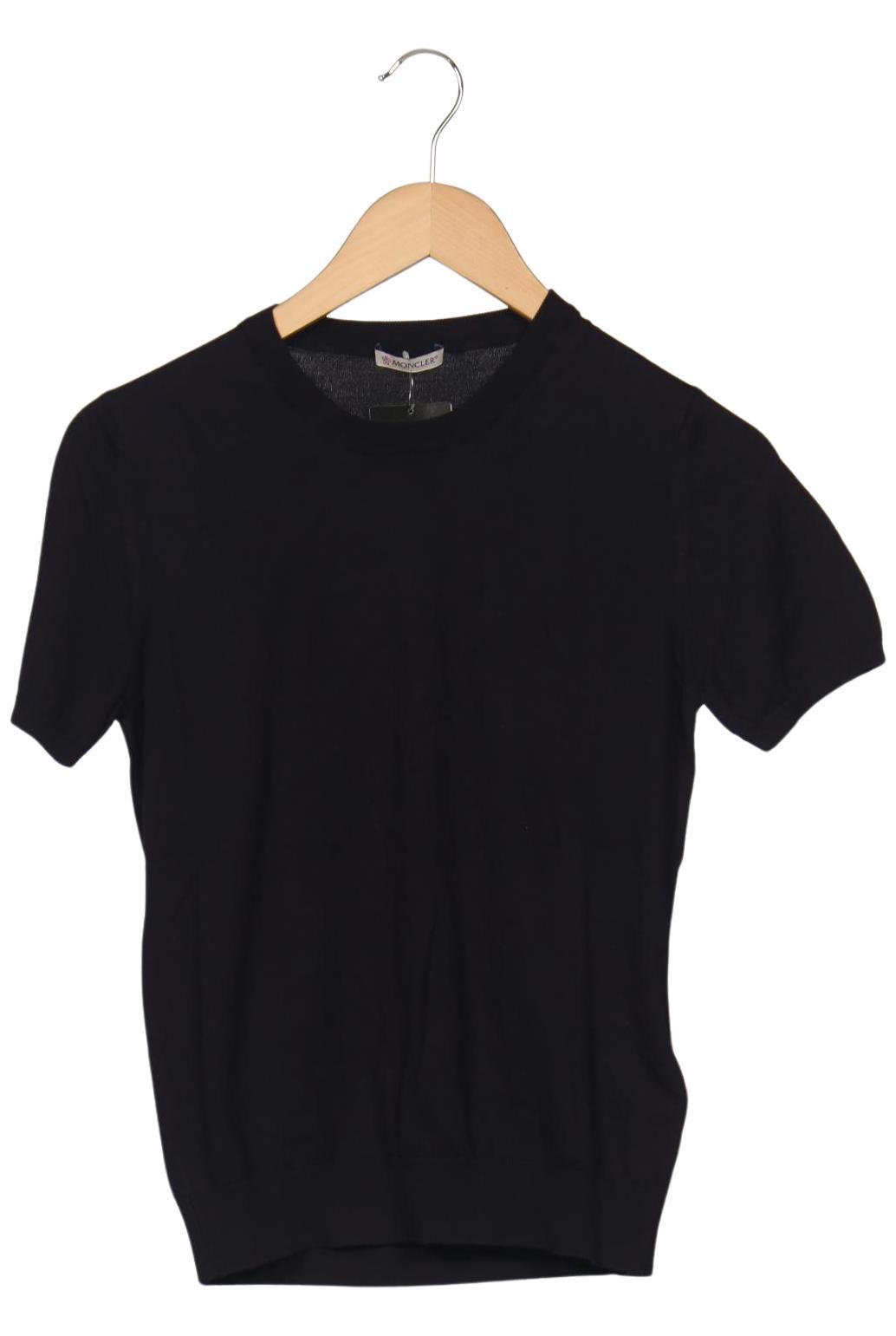 Moncler Damen T-Shirt, Marineblau, Gr. S