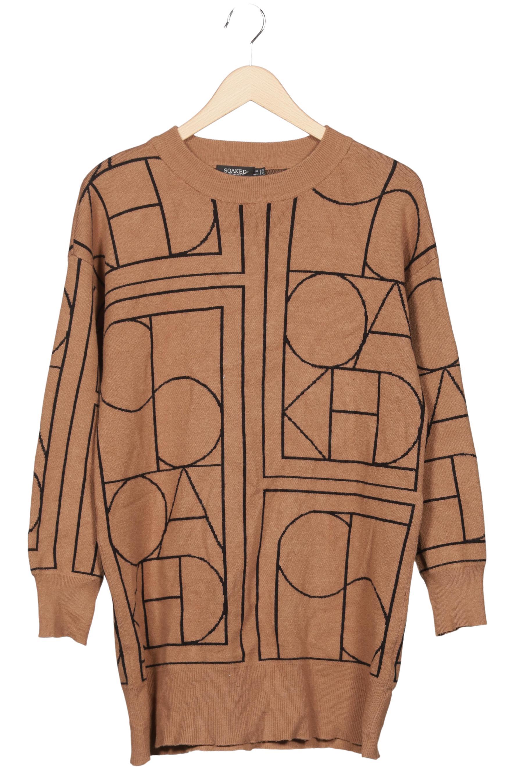 Soaked in Luxury Damen Pullover, Braun, Gr. XS