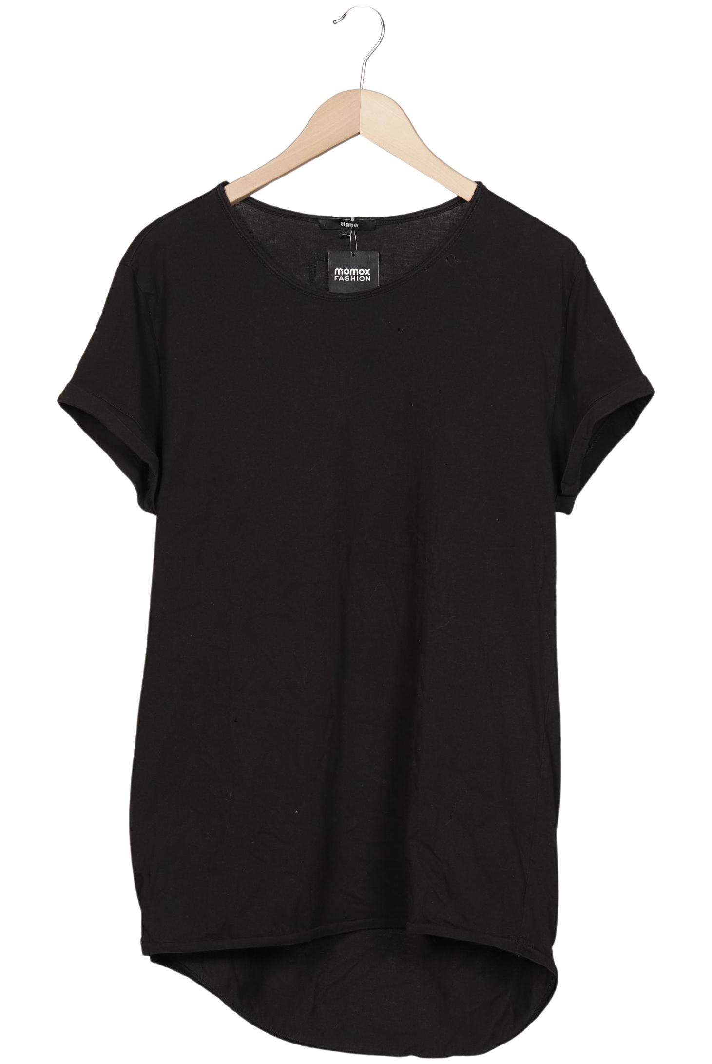 tigha Herren T-Shirt, Schwarz, Gr. L