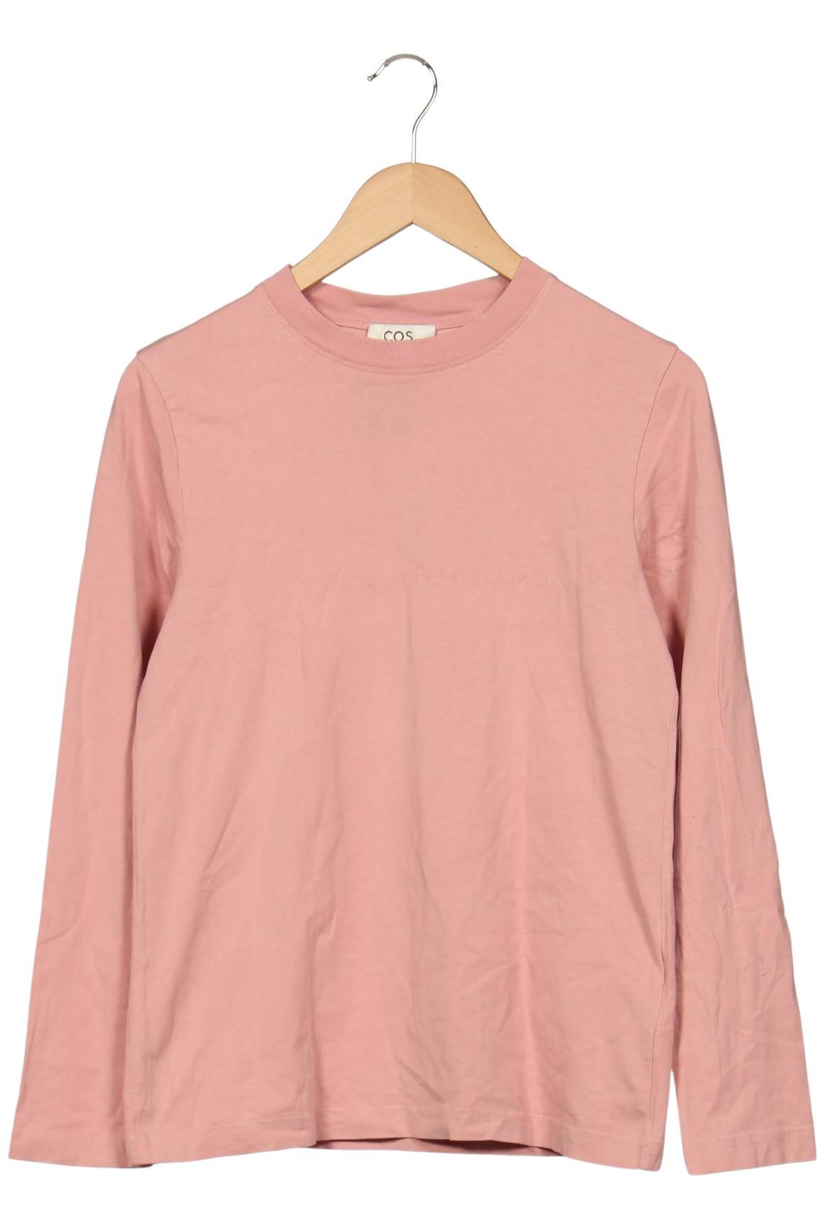 COS Damen Langarmshirt, Pink, Gr. S