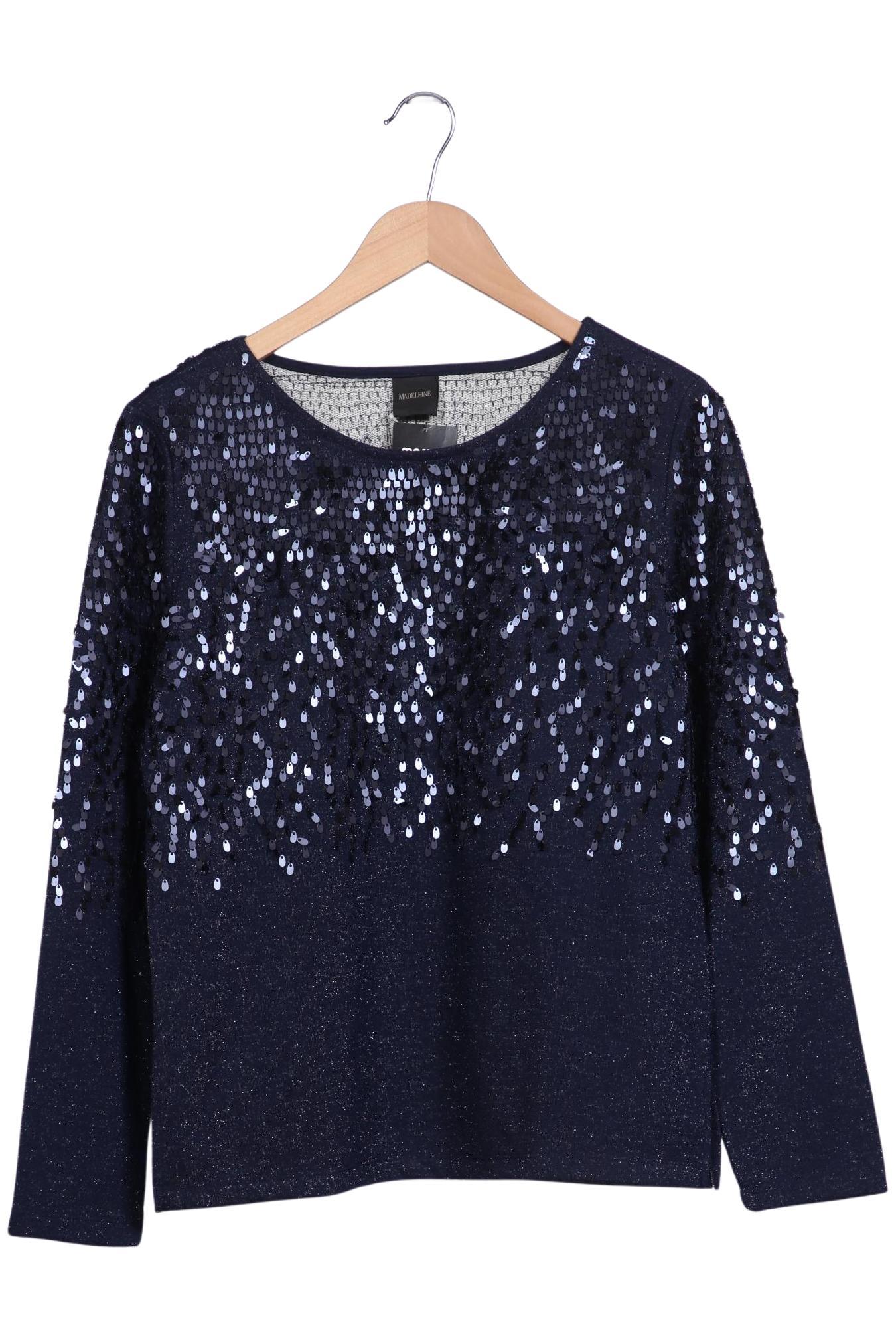 Madeleine Damen Sweater, Marineblau, Gr. EU 38