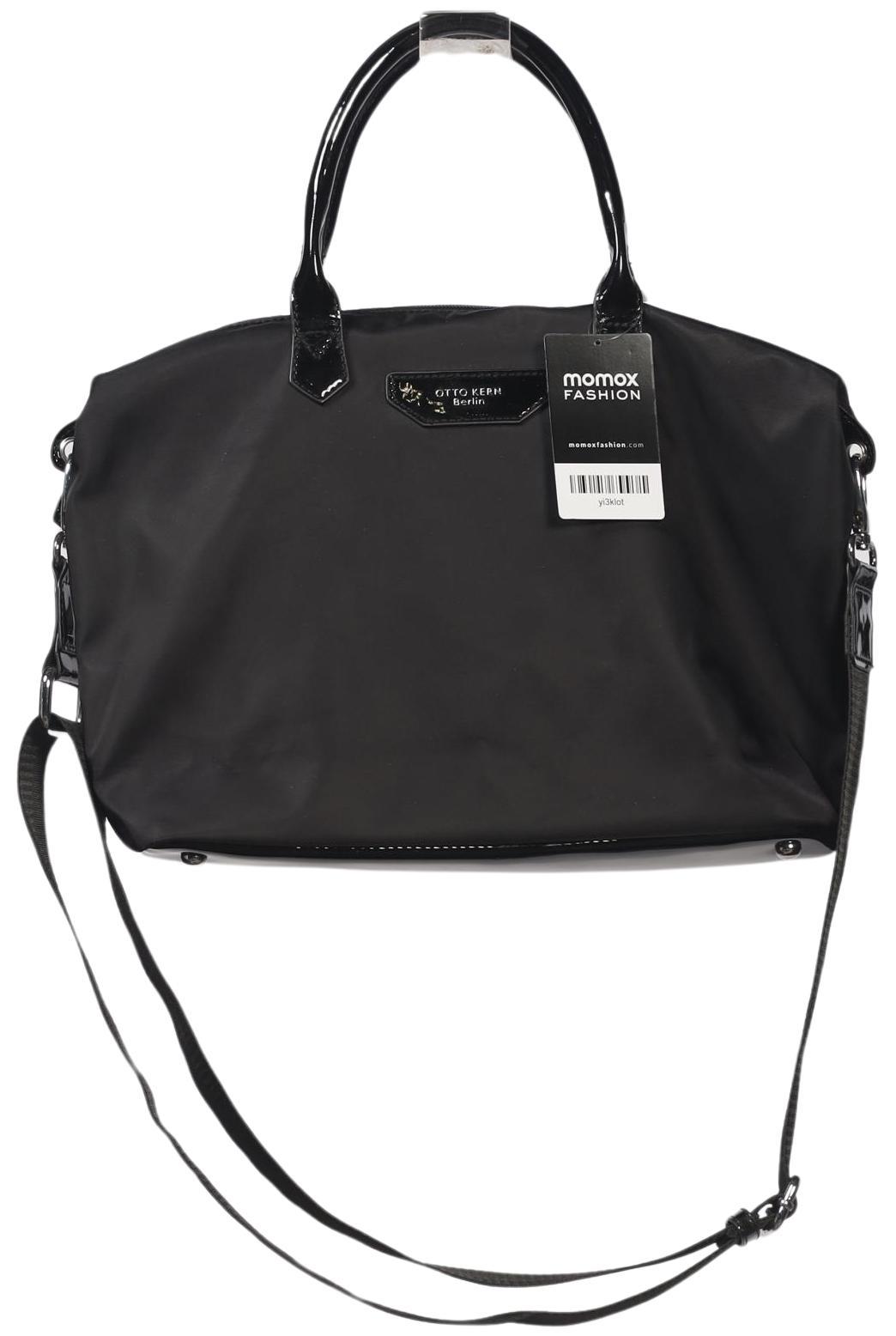 Otto Kern Damen Handtasche gross, Schwarz, Gr.