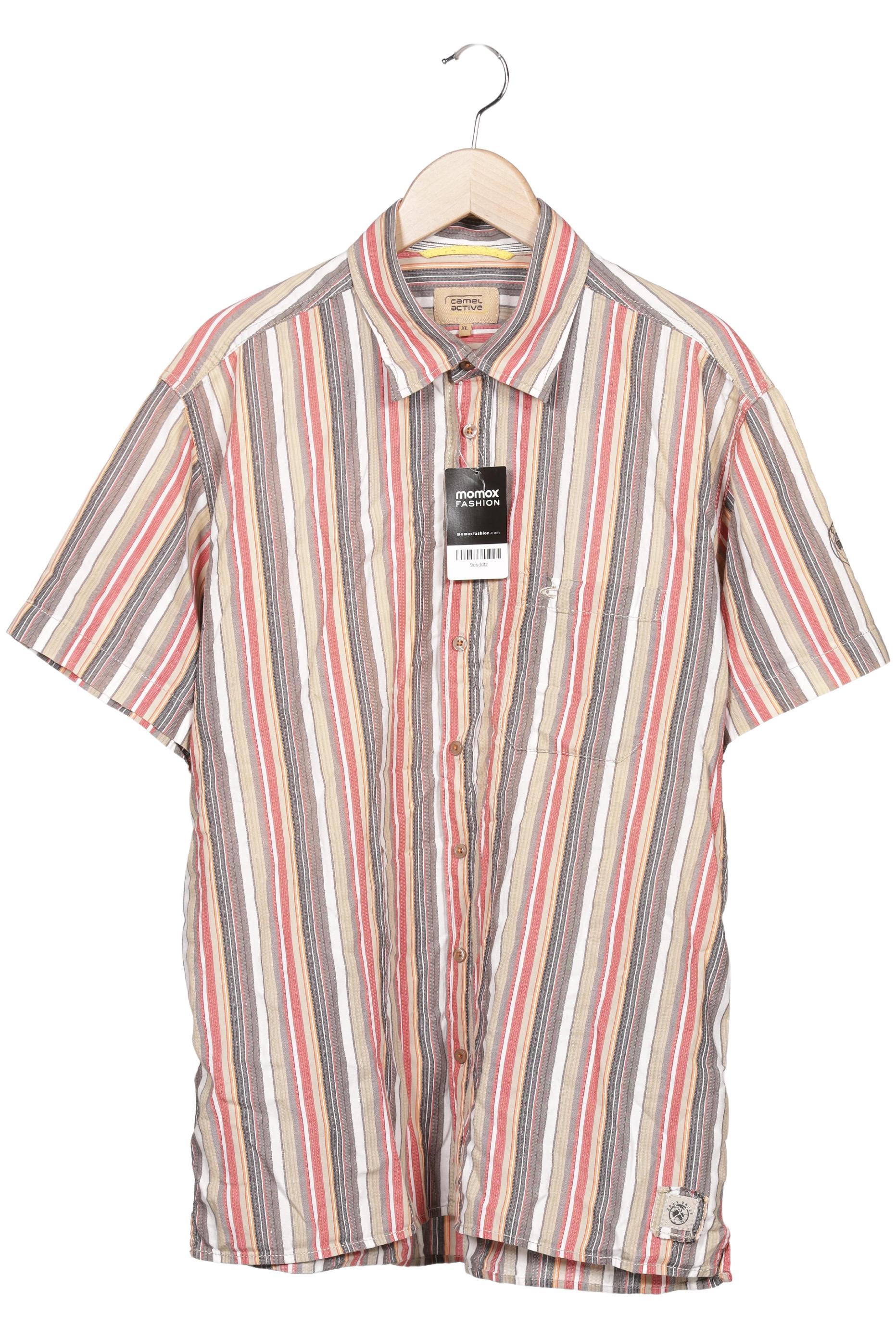camel active Herren Hemd, Mehrfarbig, Gr. XL
