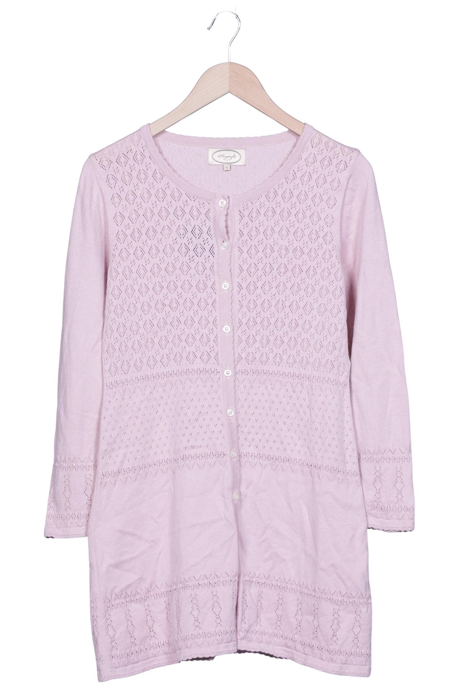 Sorgenfri Sylt Damen Strickjacke, Pink, Gr. S