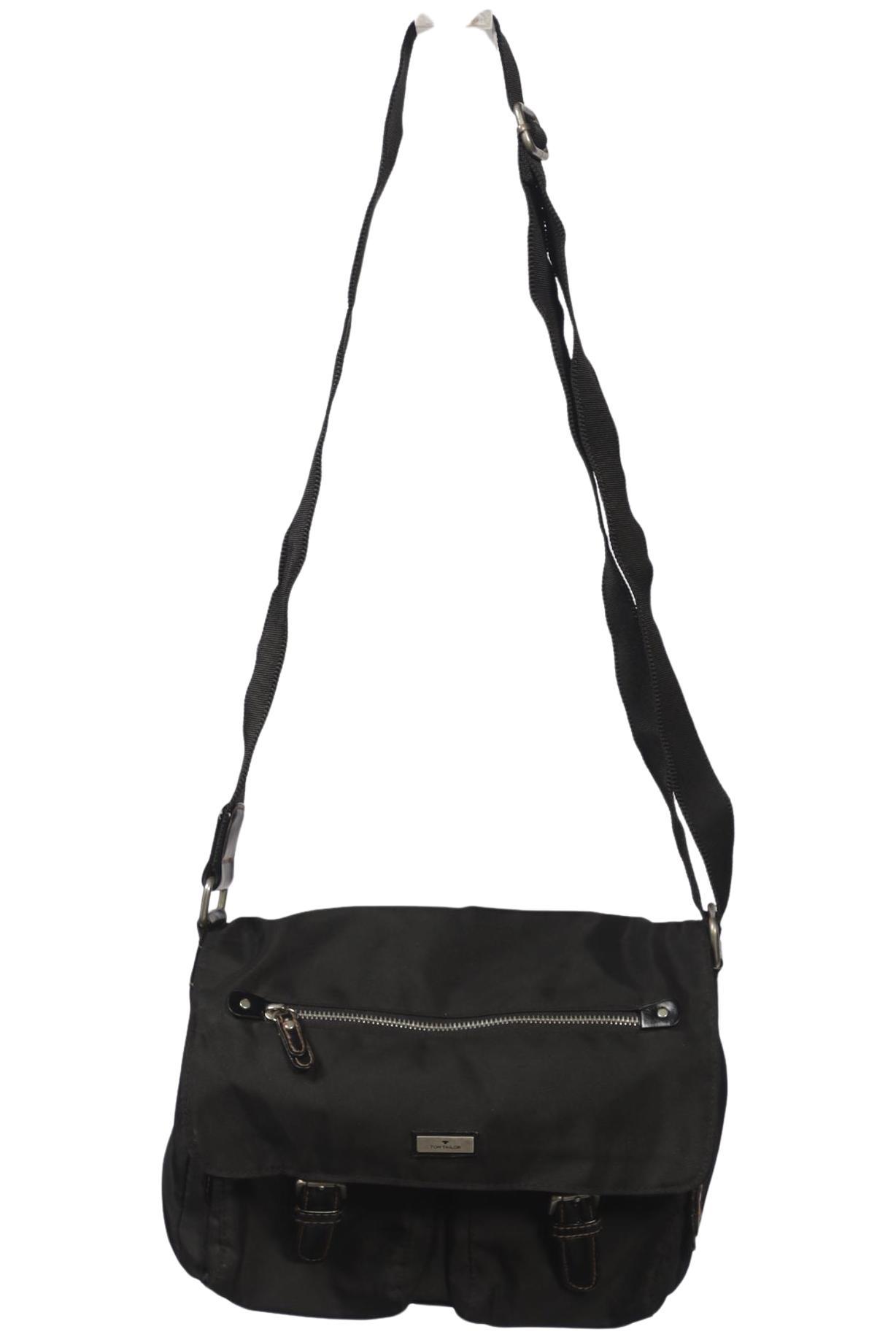 Tom Tailor Damen Handtasche klein, Schwarz, Gr.
