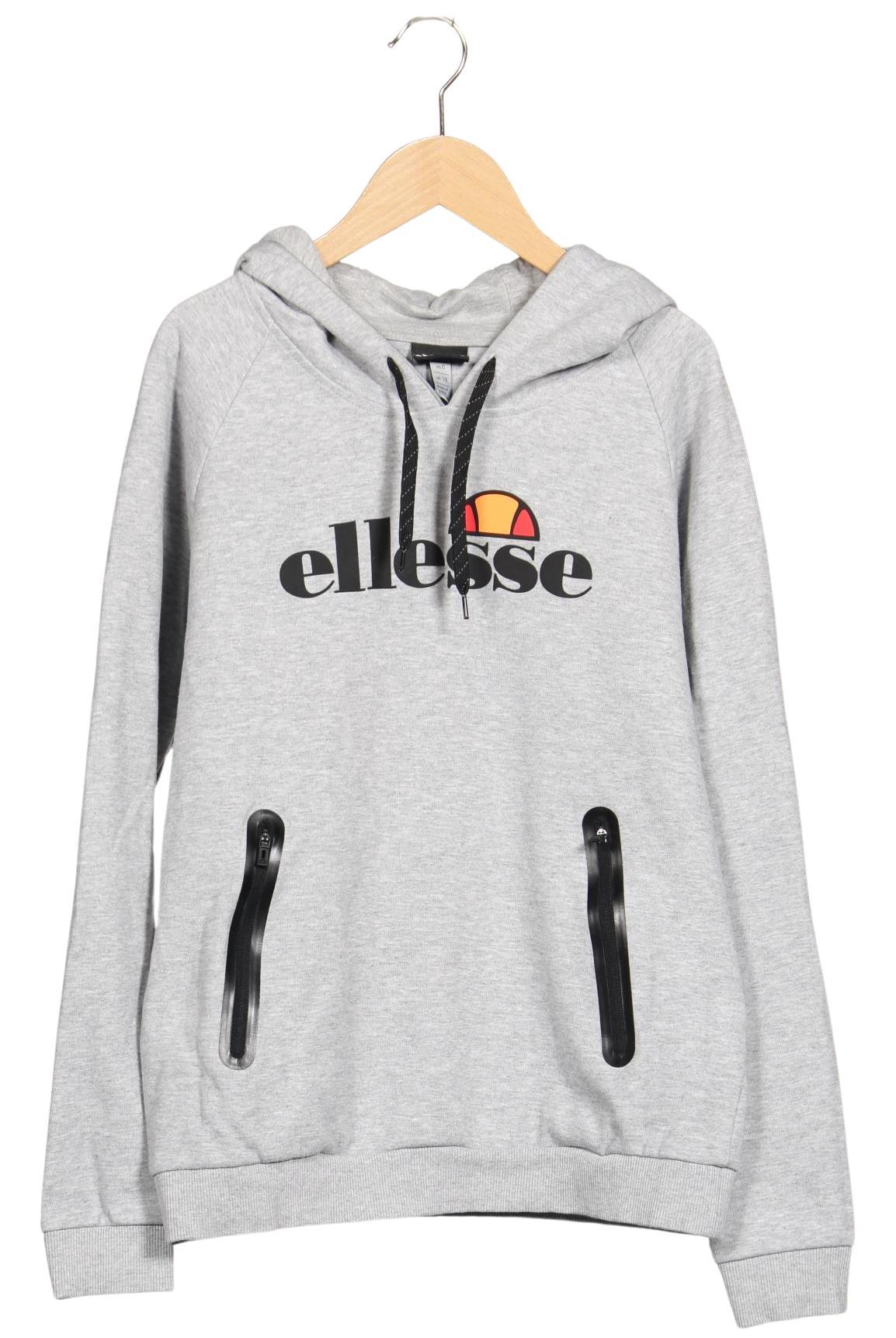 ellesse Damen Kapuzenpullover, Grau, Gr. EU 38