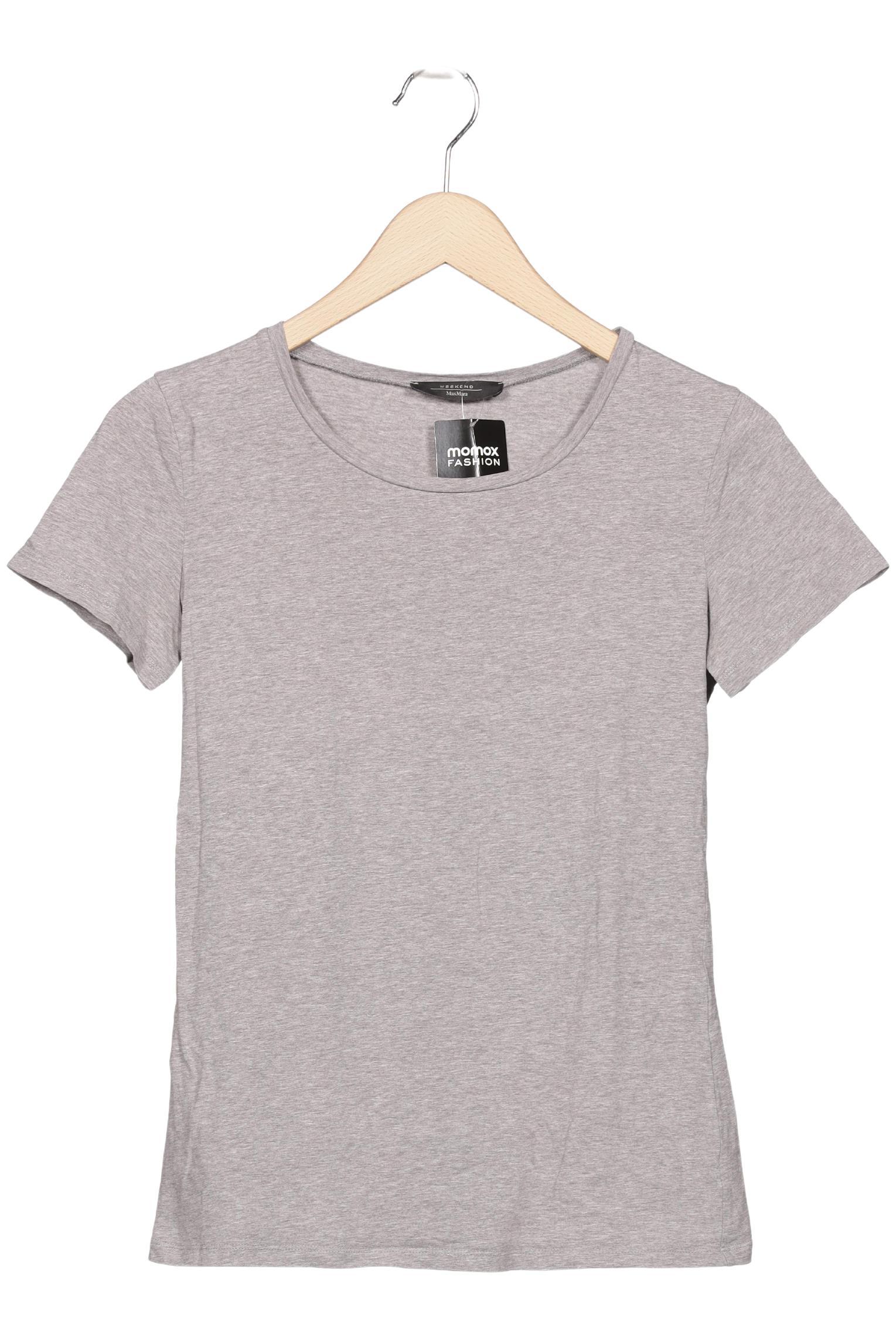 Weekend Max Mara Damen T-Shirt, Grau, Gr. S