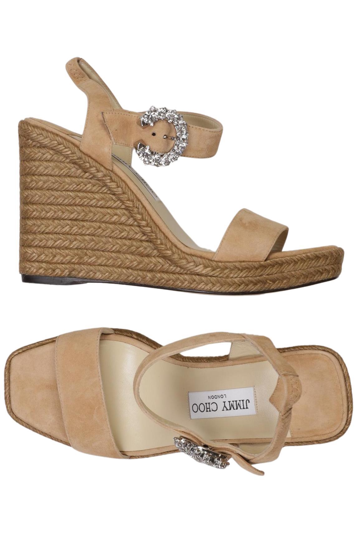 Jimmy Choo Damen Sandalen, Beige, Gr. EU 38