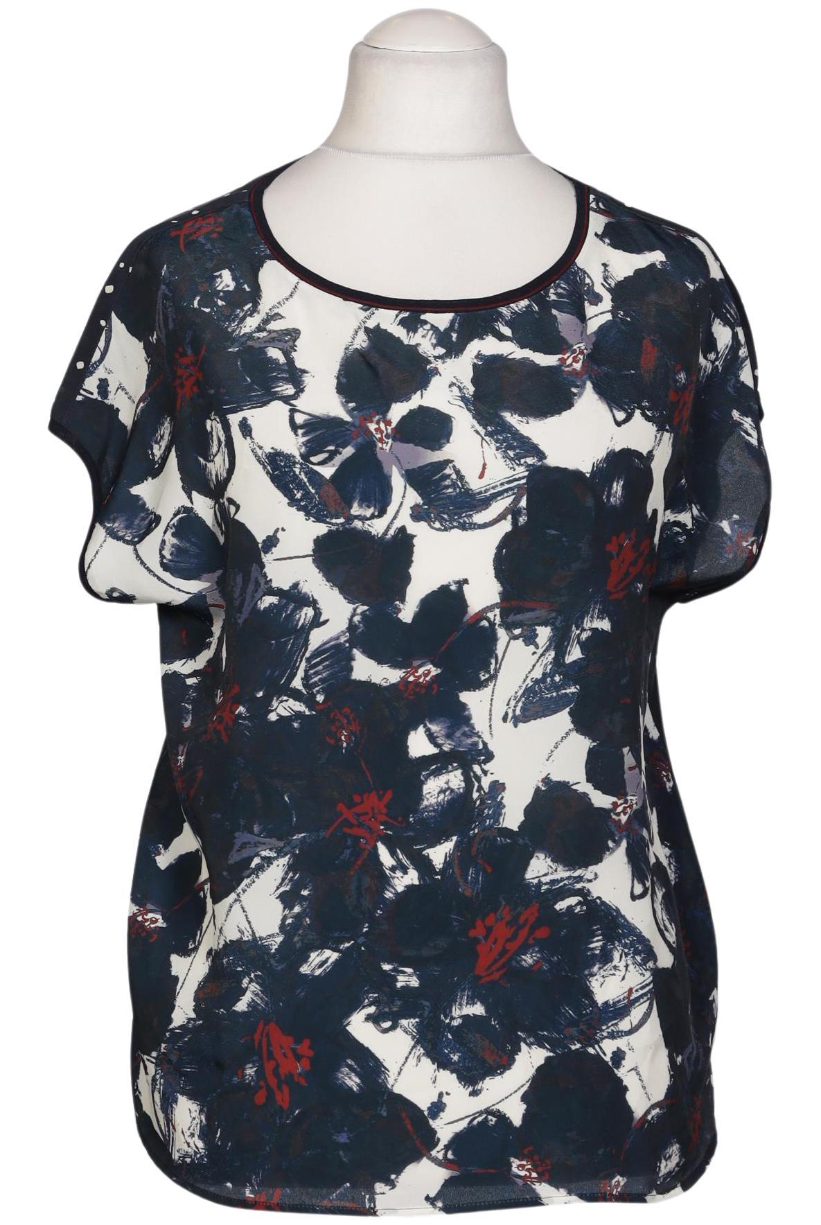 Rene Lezard Damen Bluse, Mehrfarbig, Gr. EU 40