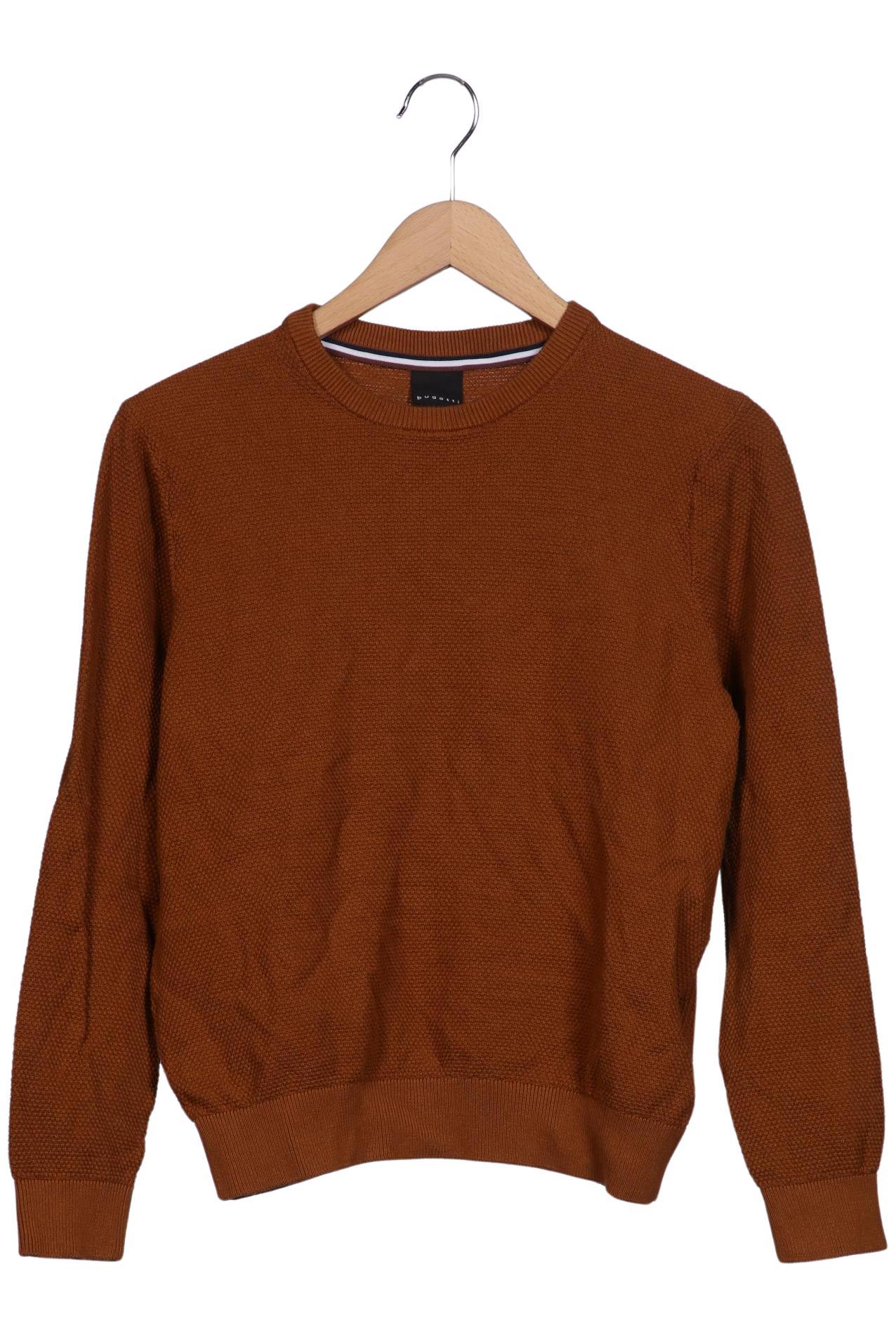 Bugatti Herren Pullover, Braun, Gr. S