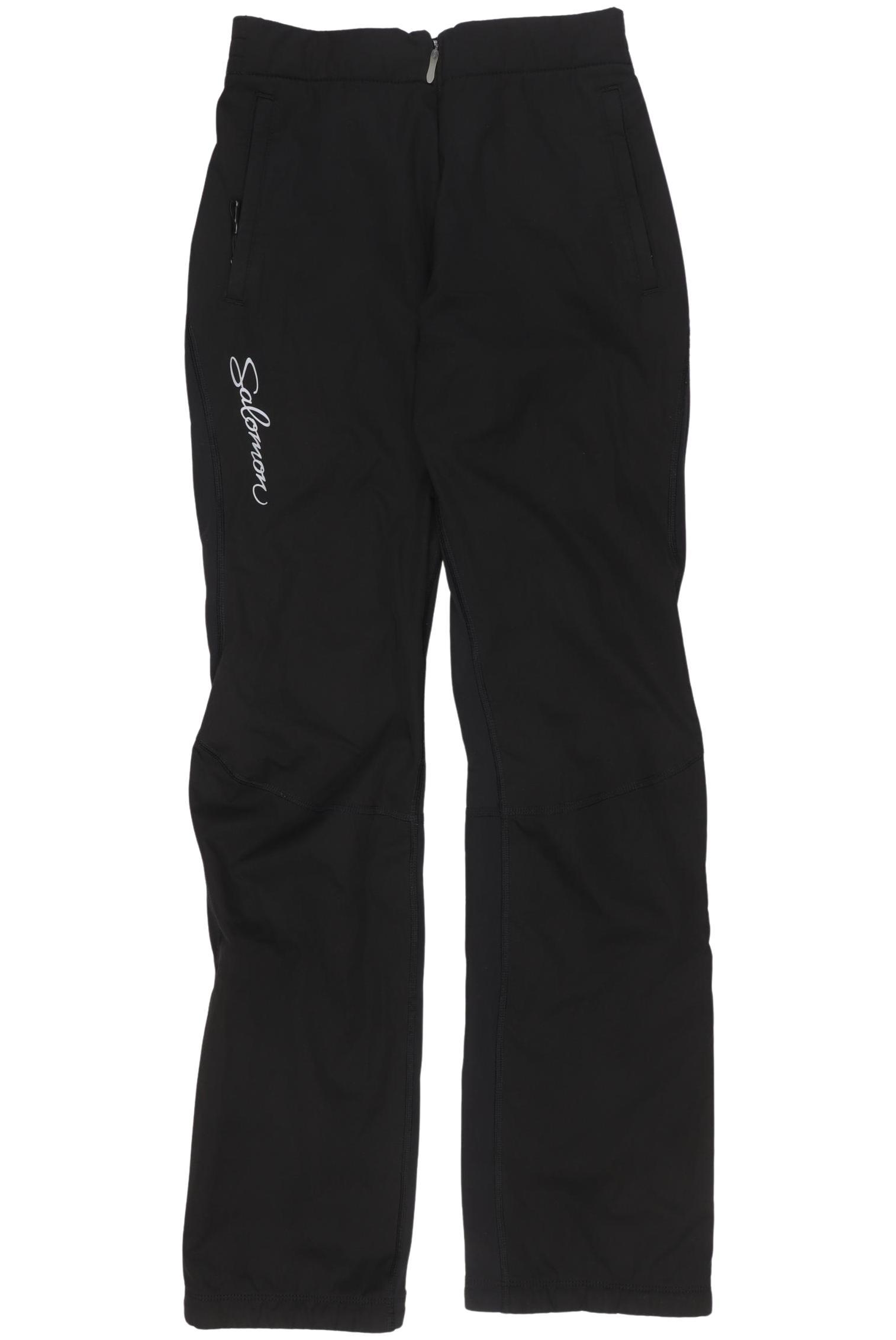 Salomon Damen Stoffhose, Schwarz, Gr. XS
