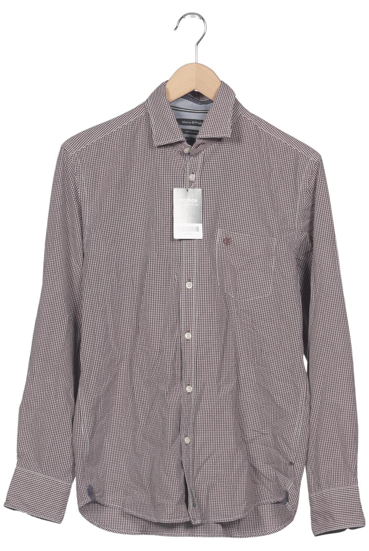 Marc O Polo Herren Hemd, Grau, Gr. EU 39