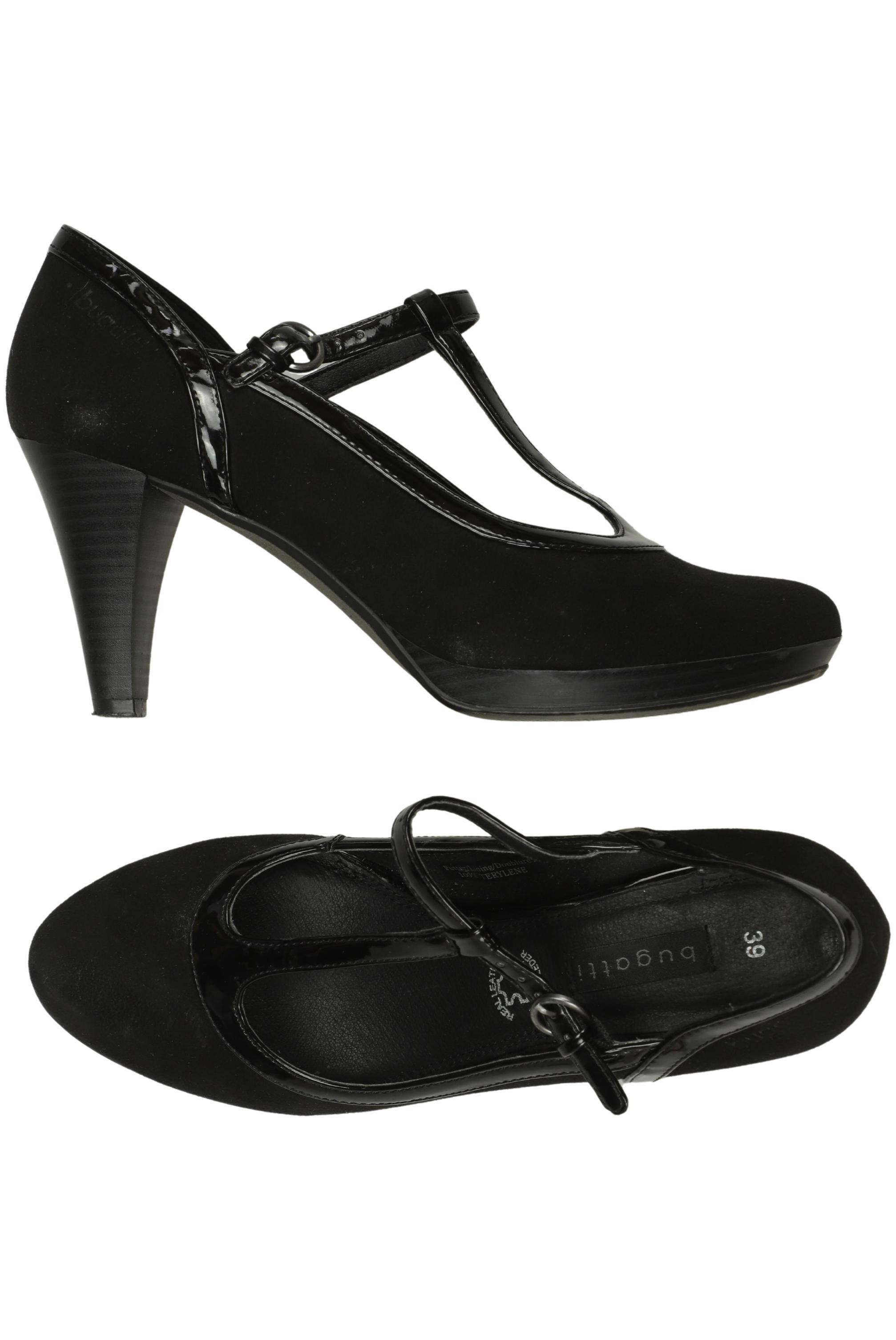 Bugatti Damen Pumps, Schwarz, Gr. EU 39