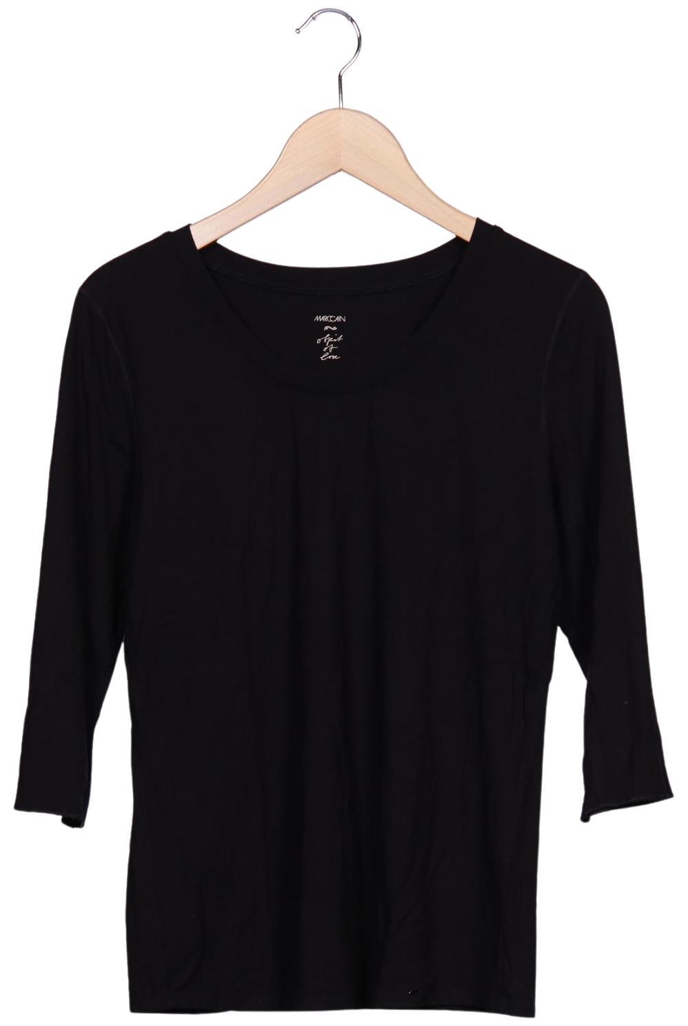 Marc Cain Damen Langarmshirt, Schwarz, Gr. M