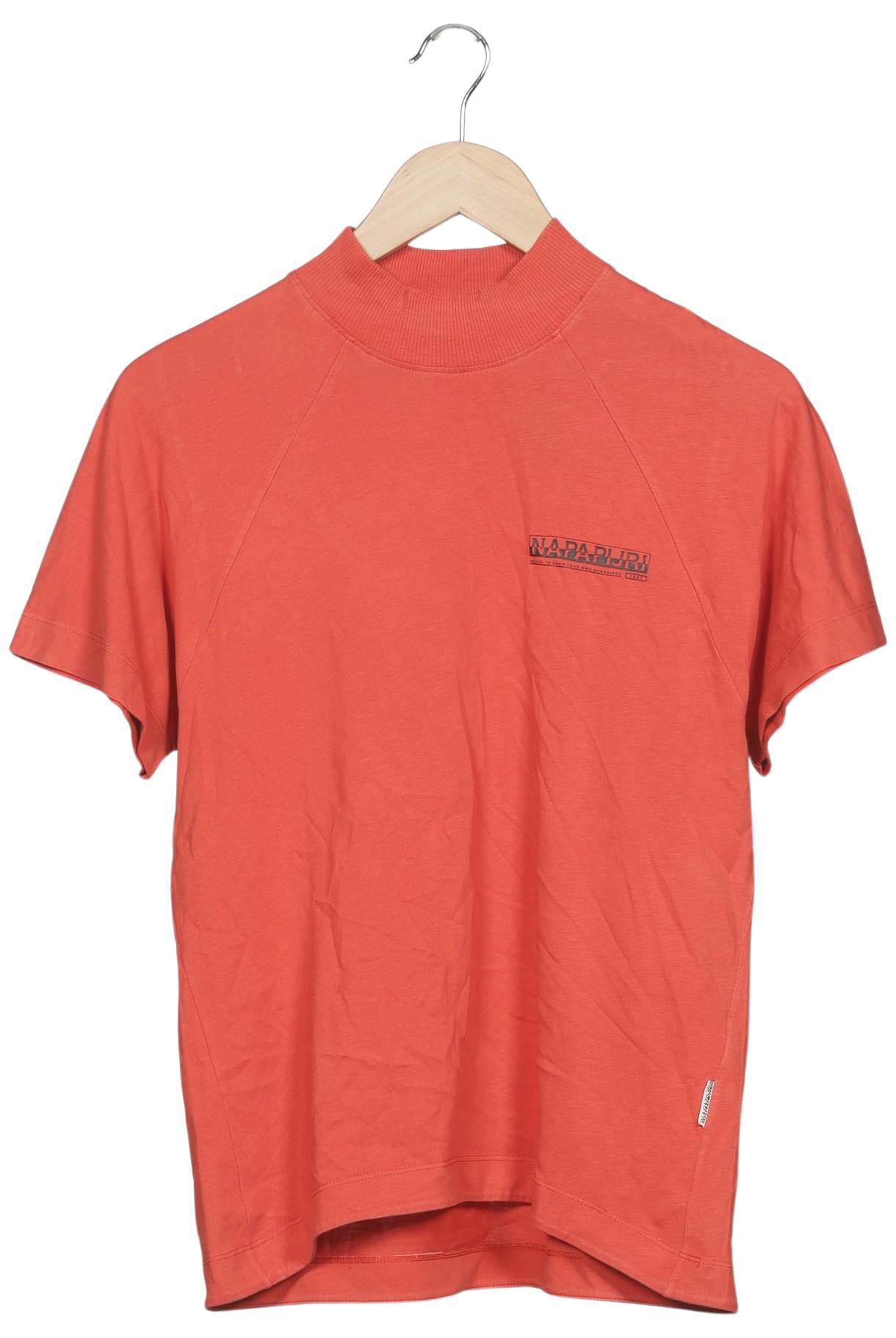 Napapijri Damen T-Shirt, Rot, Gr. S